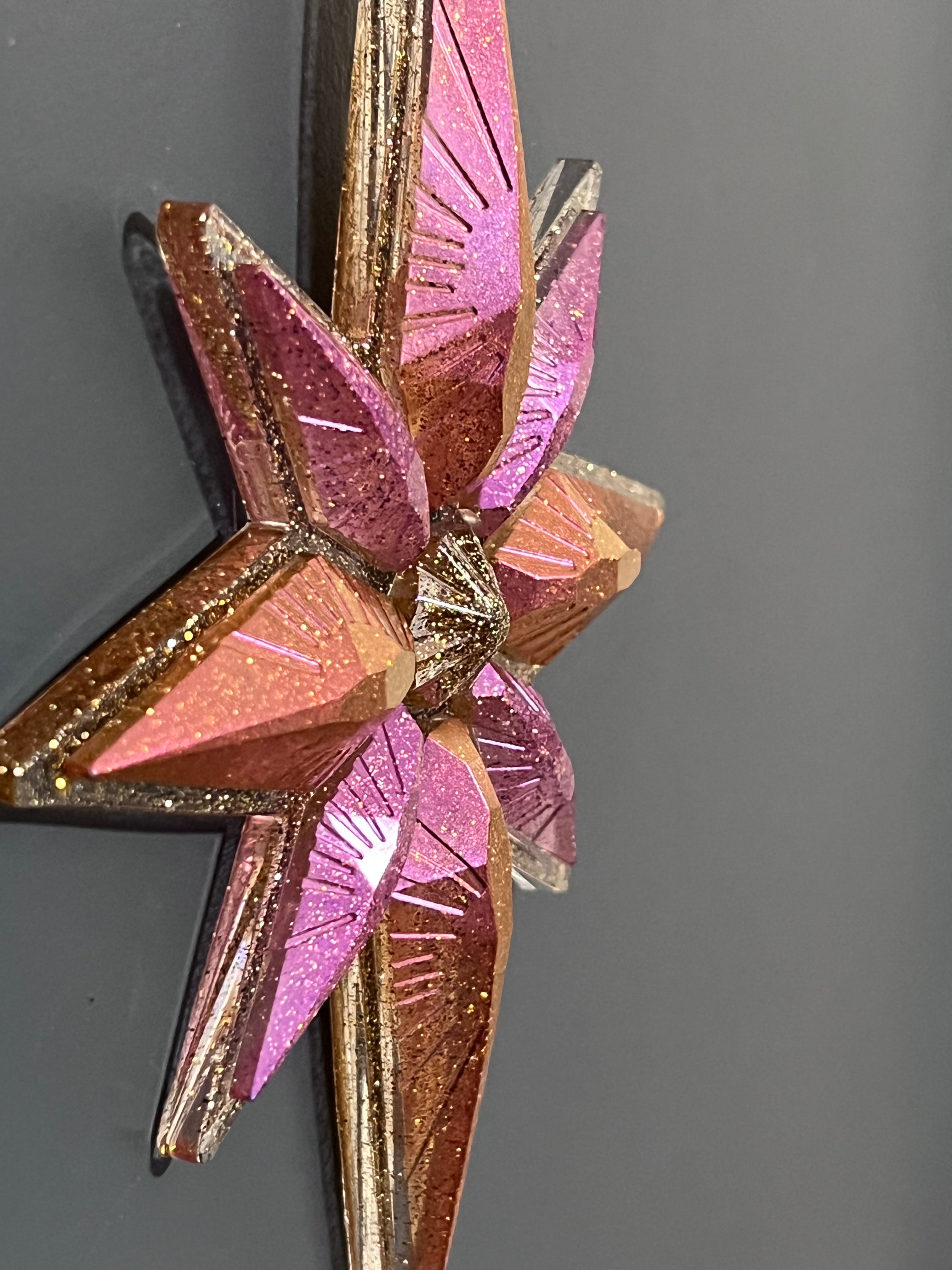 Handmade Resin Star Wall Decor