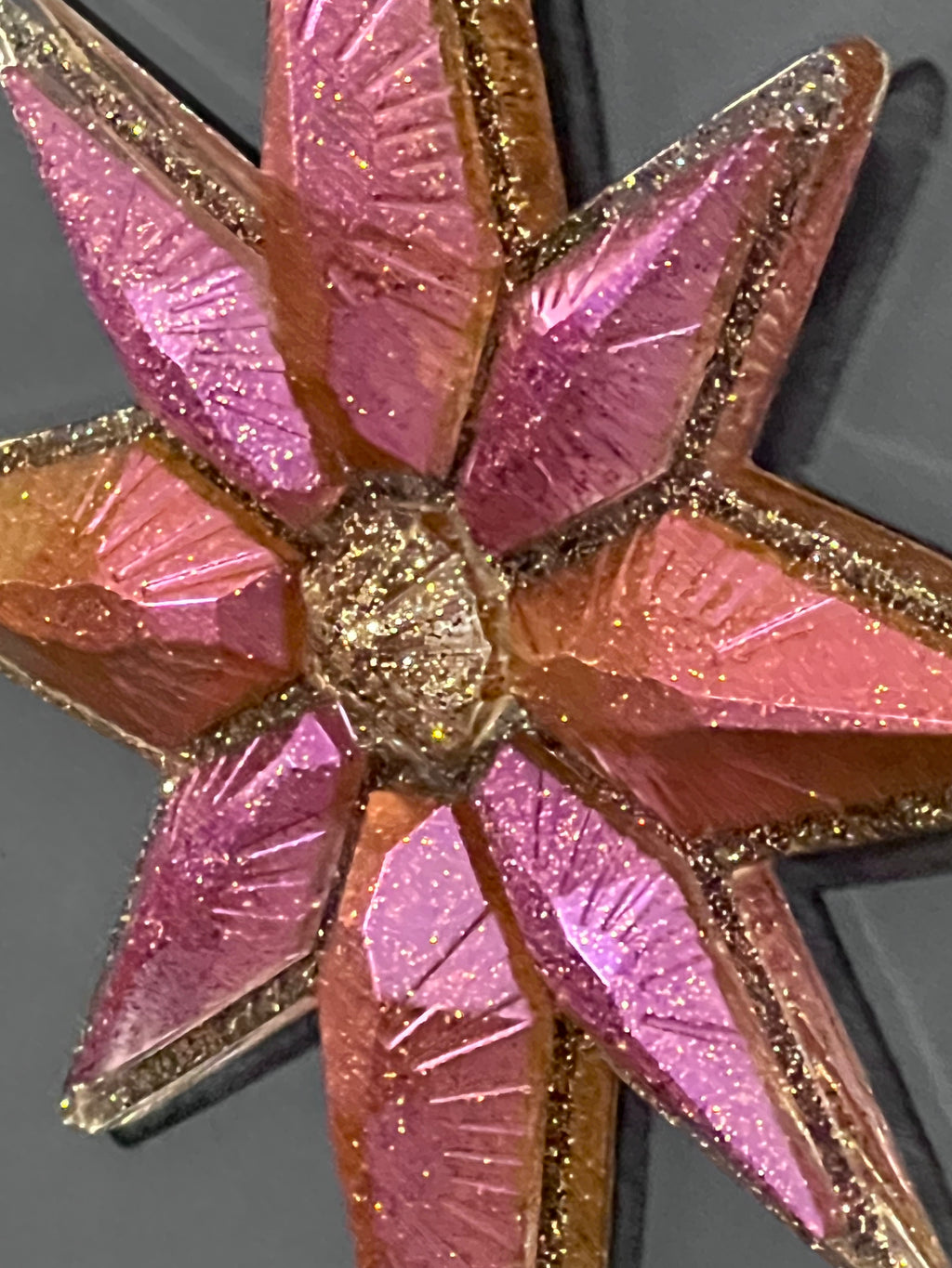 Handmade Resin Star Wall Decor