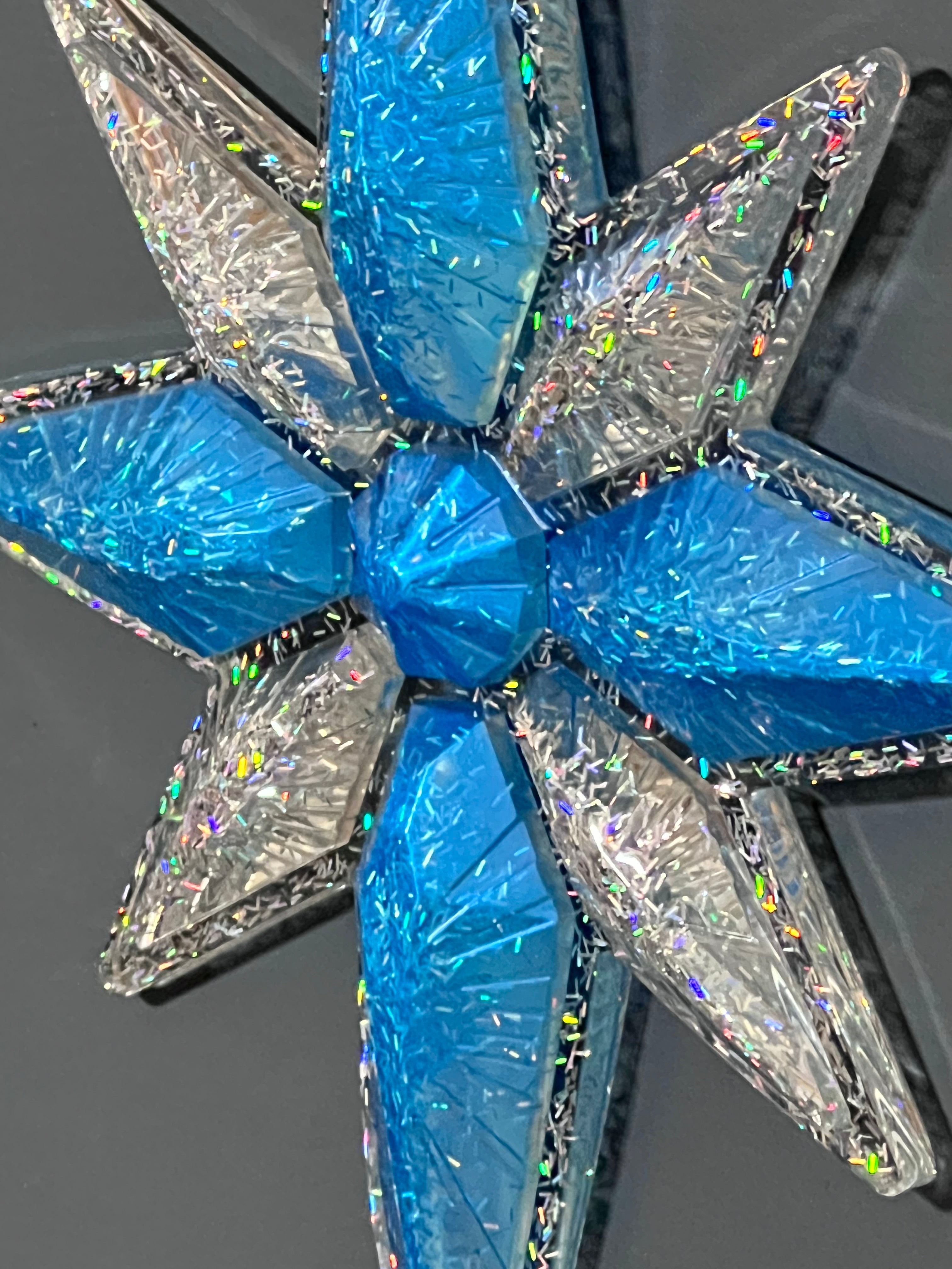Handmade Resin Star Wall Decor