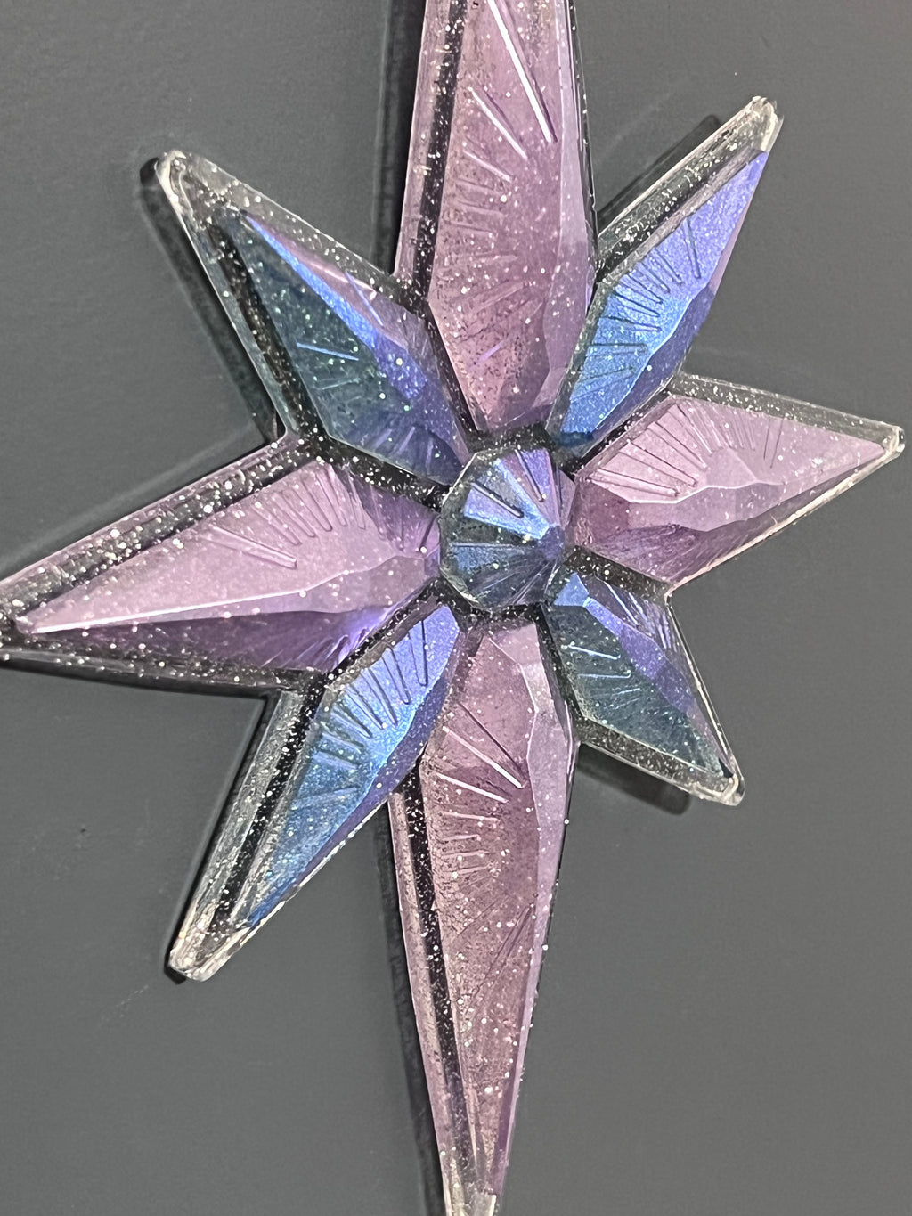 Handmade Resin Star Wall Decor