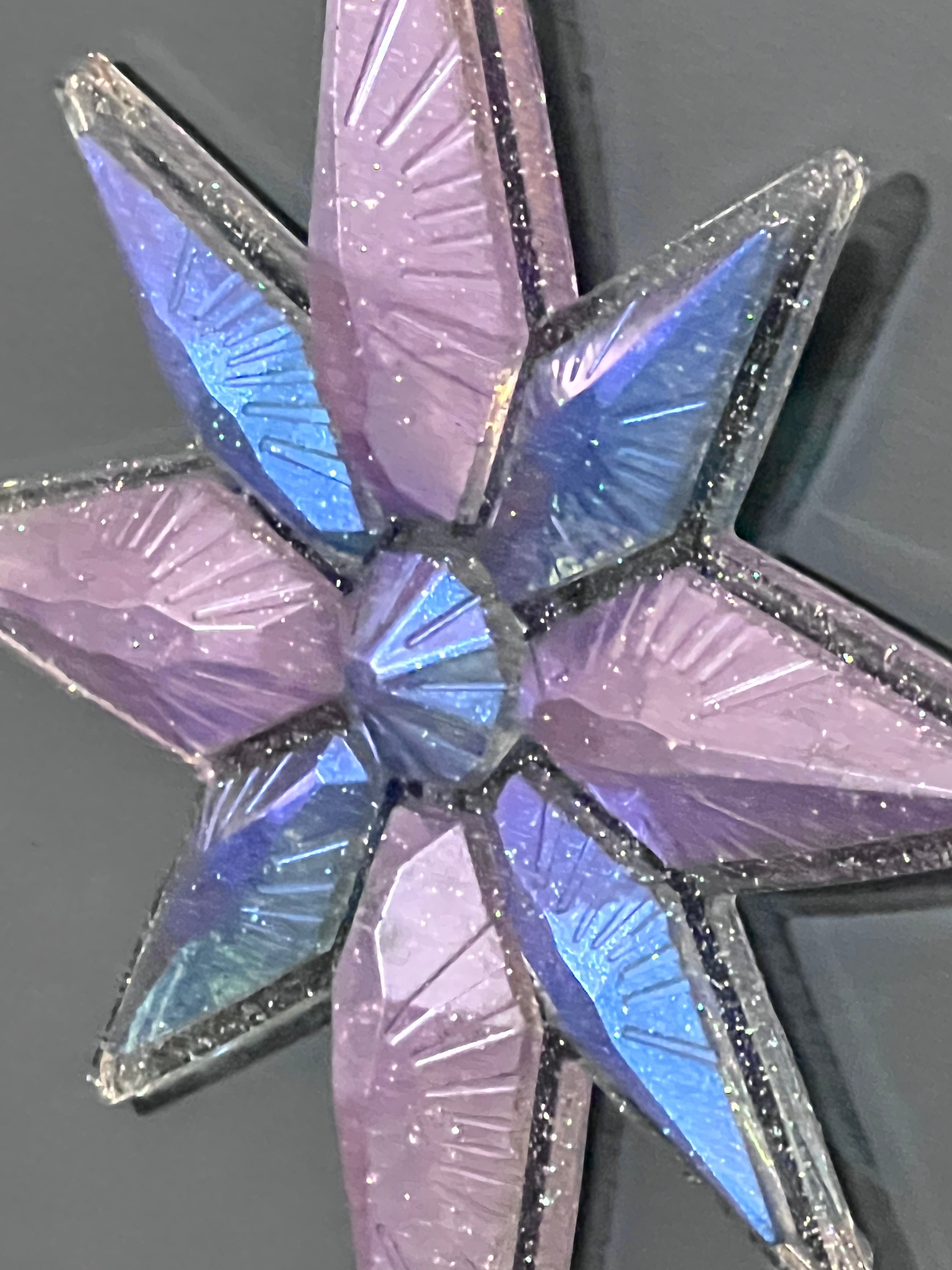 Handmade Resin Star Wall Decor