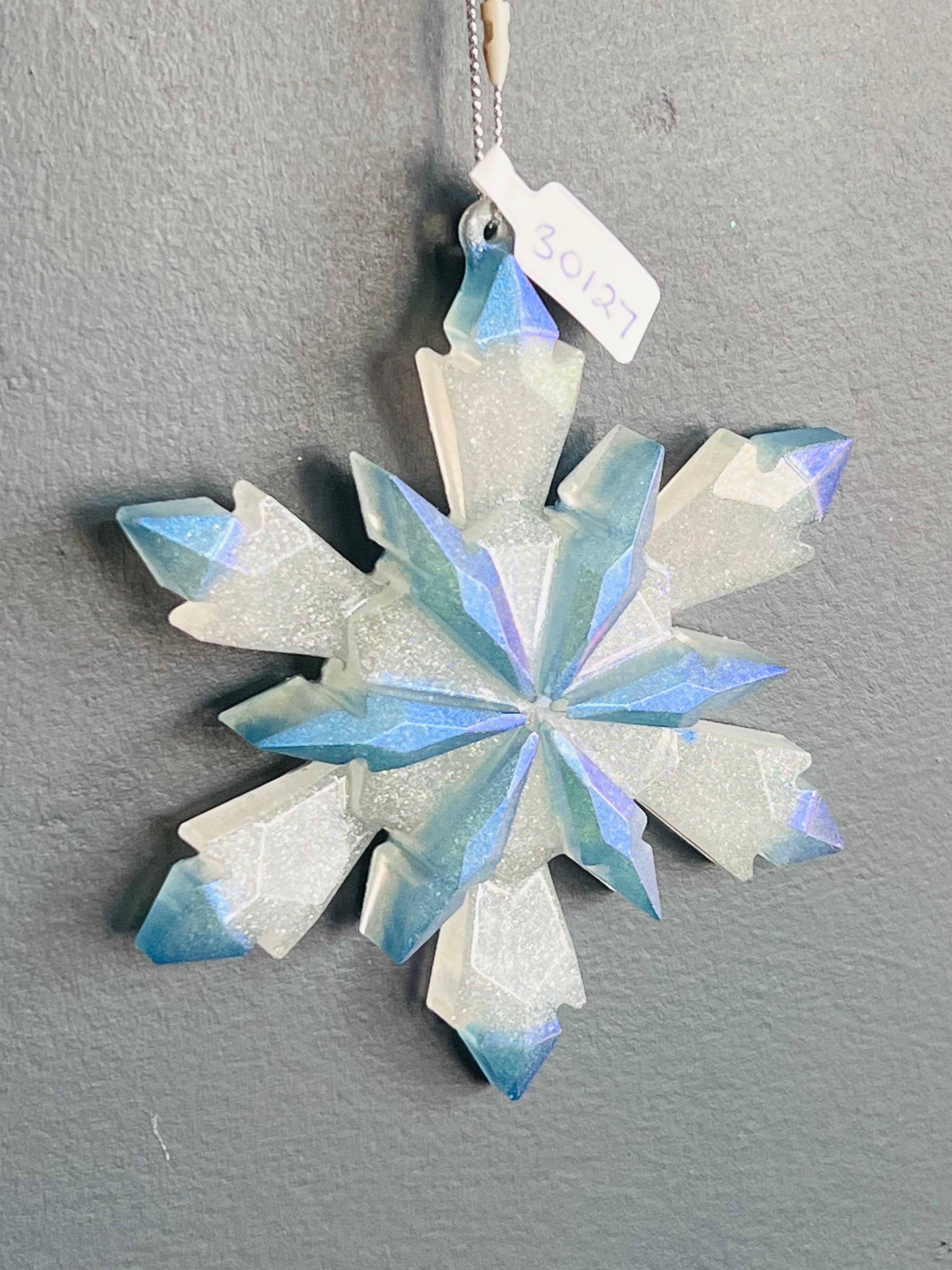 Galaxy Snowflake Ornament