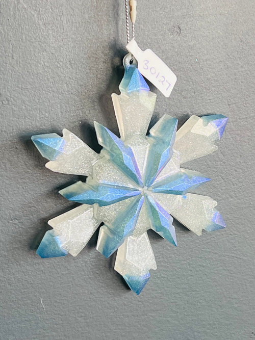 Galaxy Snowflake Ornament