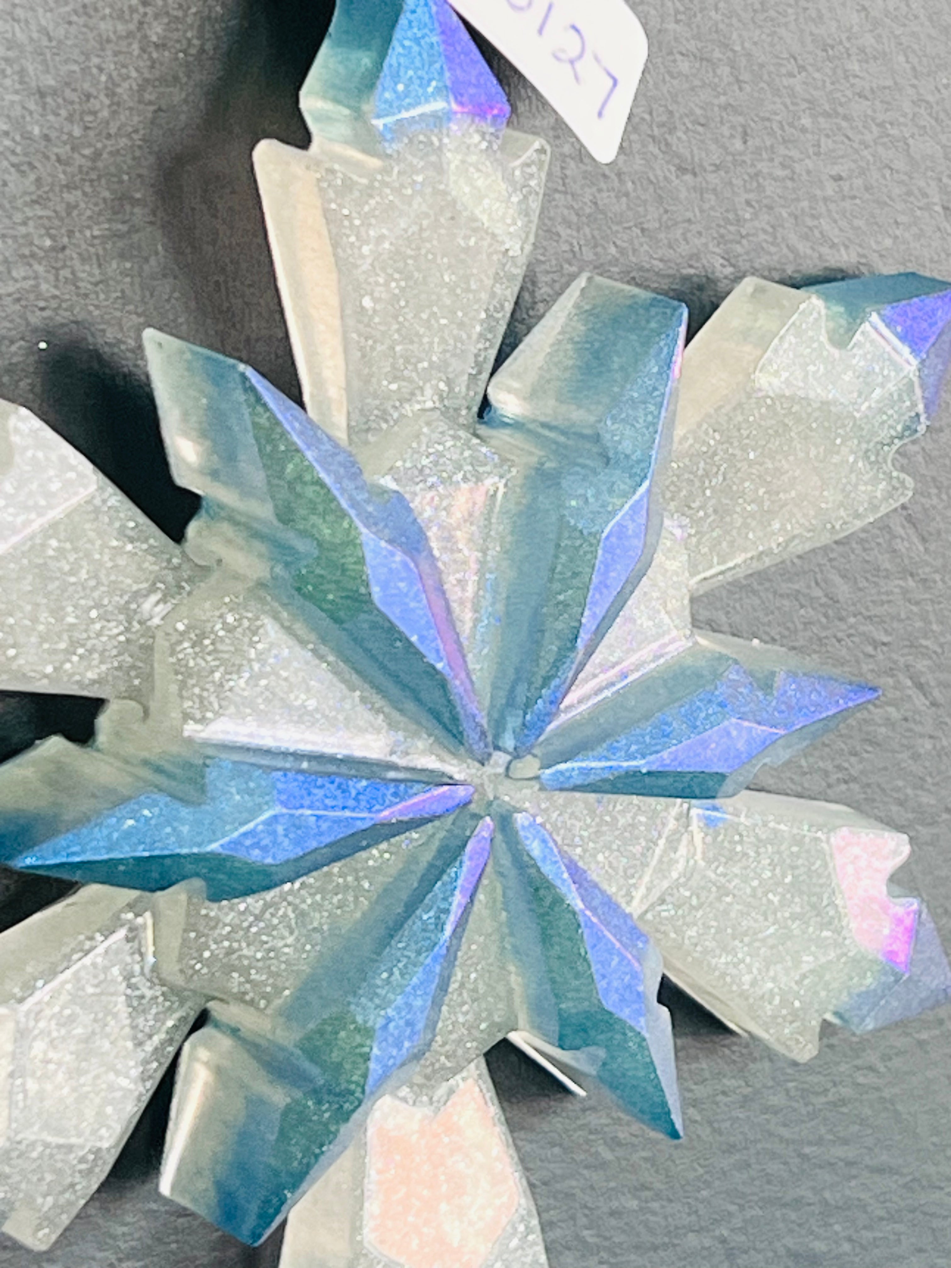 Galaxy Snowflake Ornament