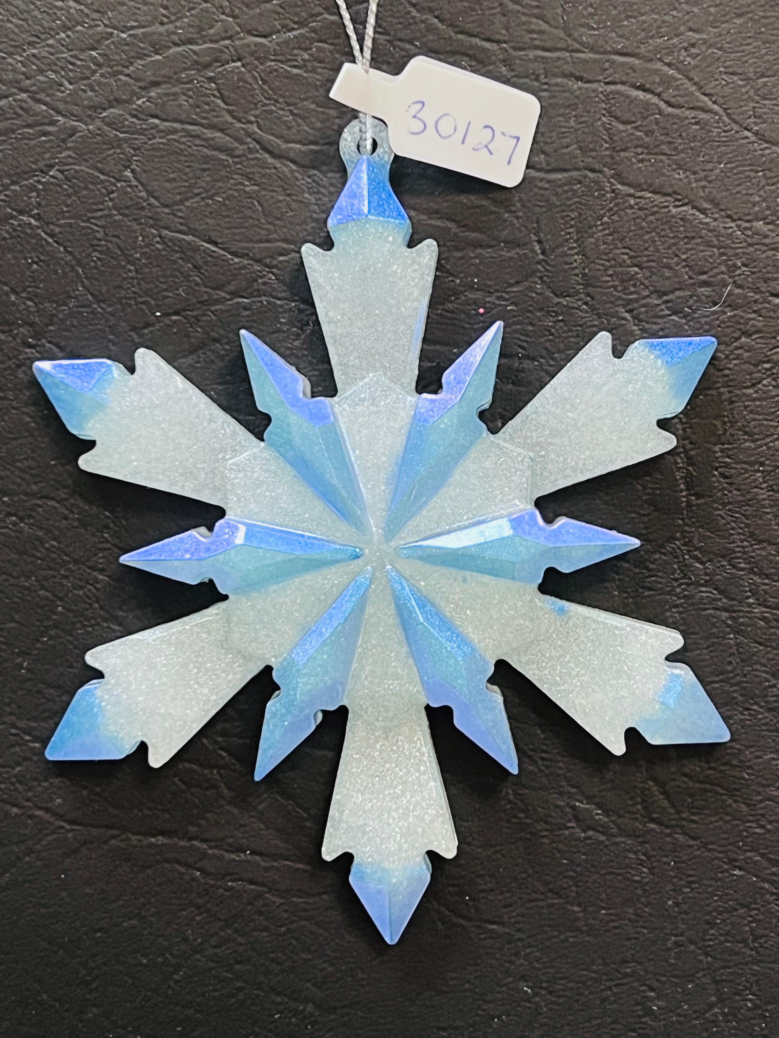 Galaxy Snowflake Ornament