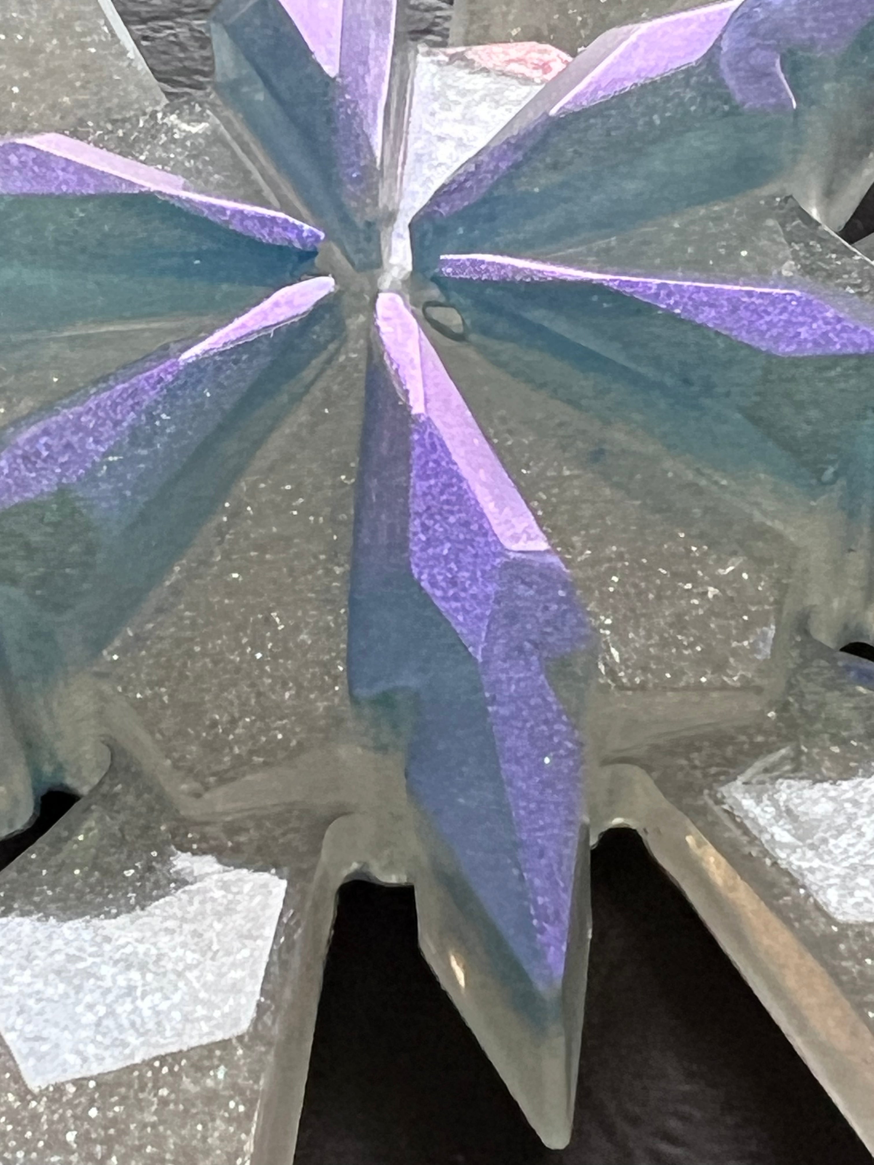 Galaxy Snowflake Ornament