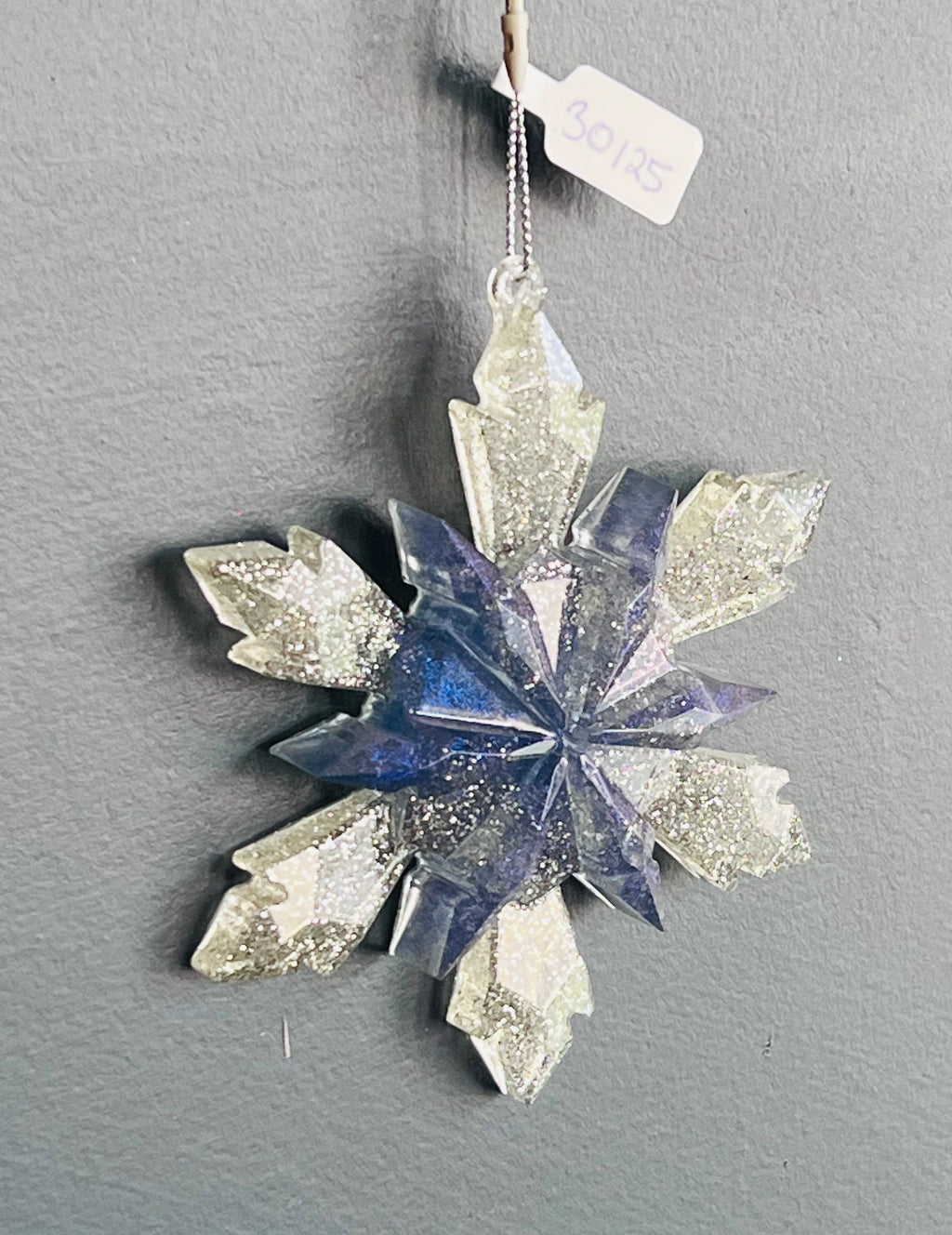 Galaxy Snowflake Ornament