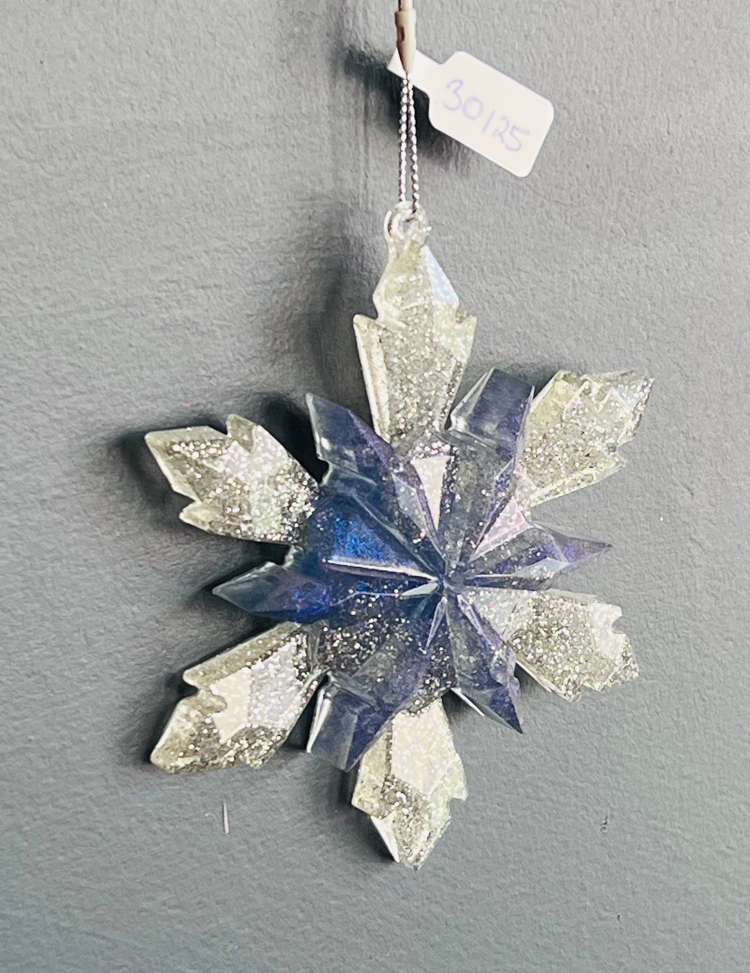 Galaxy Snowflake Ornament