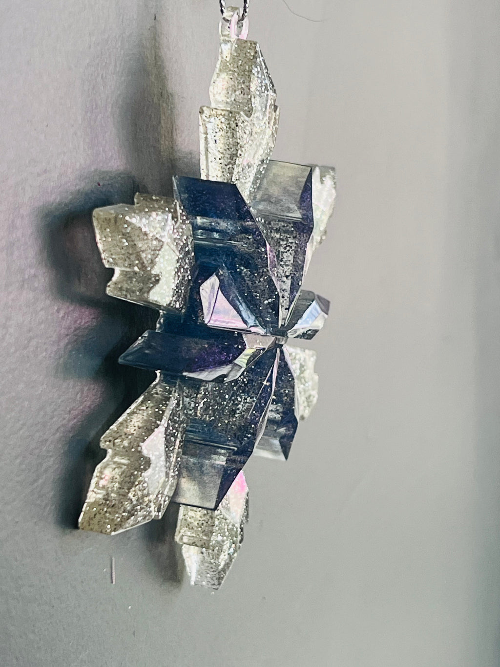 Galaxy Snowflake Ornament