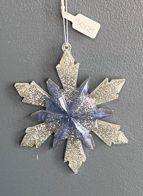 Galaxy Snowflake Ornament