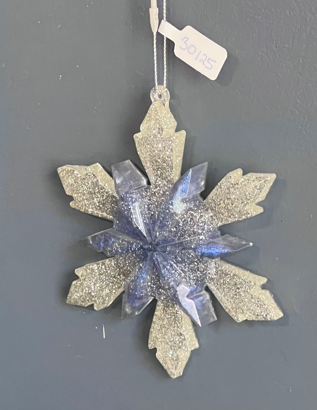 Galaxy Snowflake Ornament