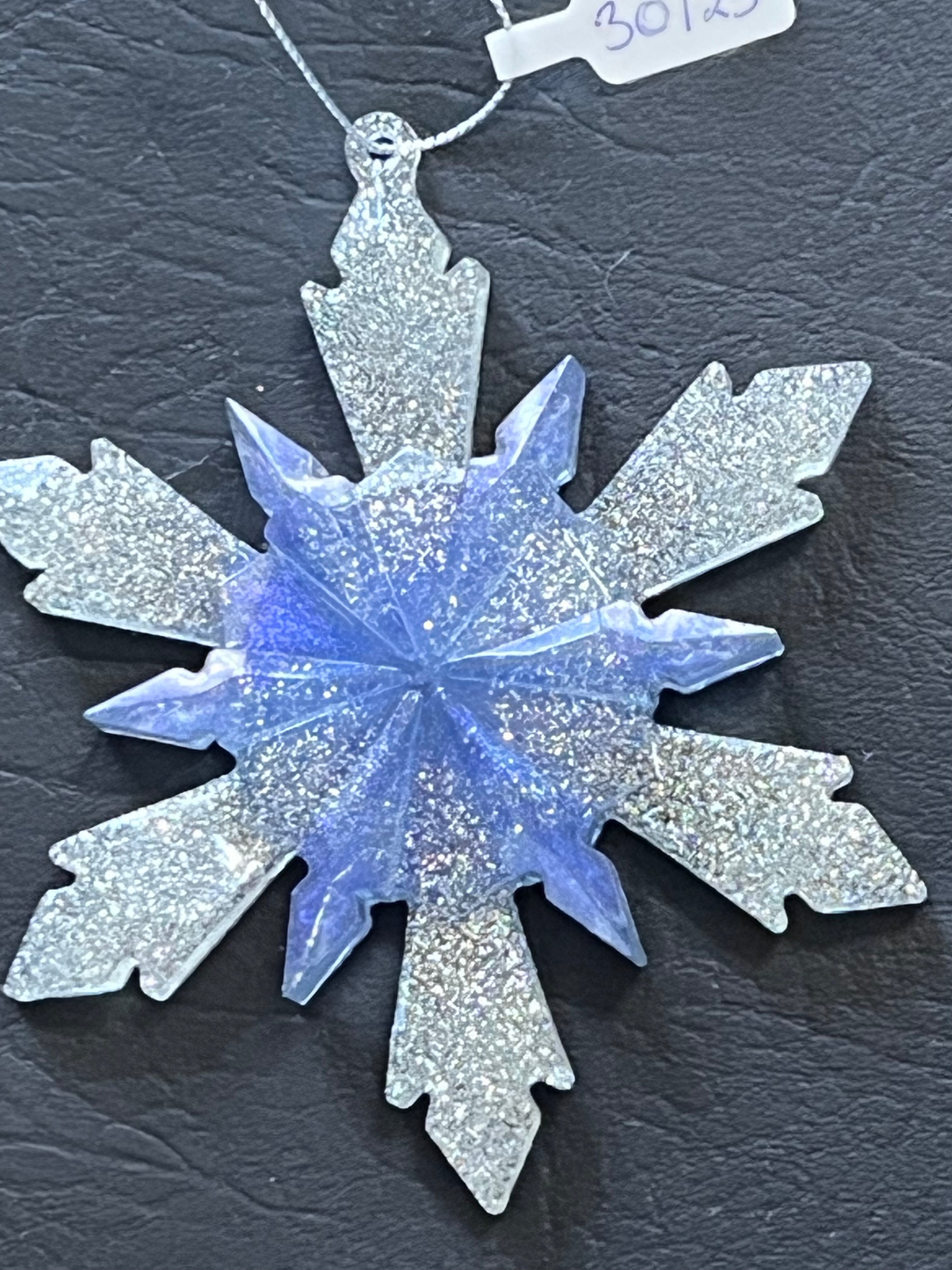 Galaxy Snowflake Ornament