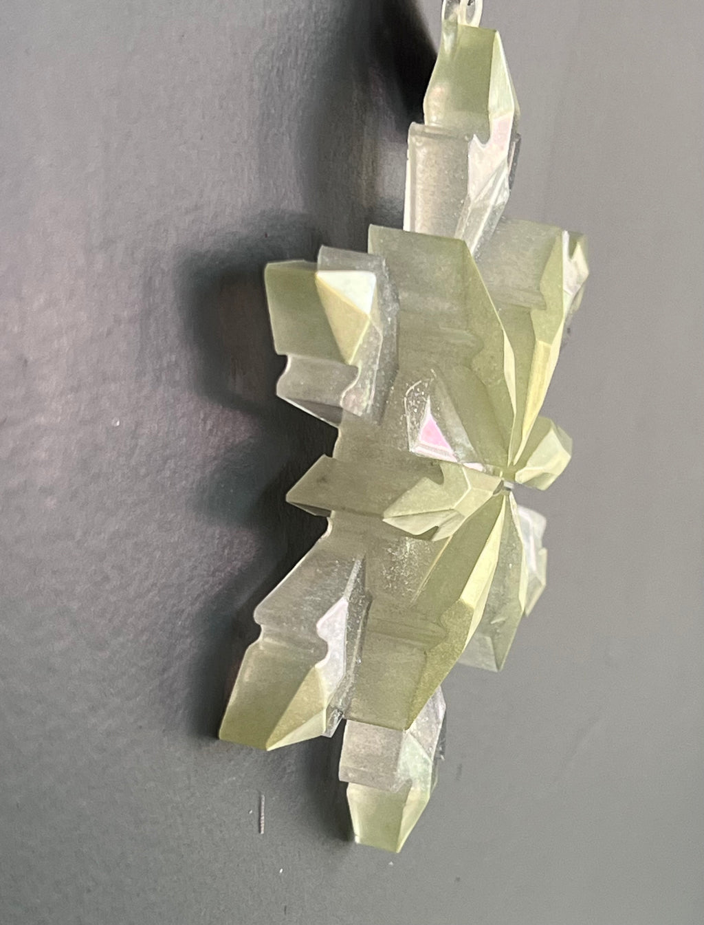 Galaxy Snowflake Ornament