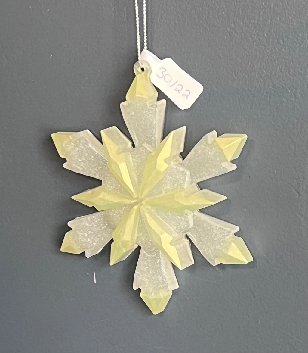 Galaxy Snowflake Ornament
