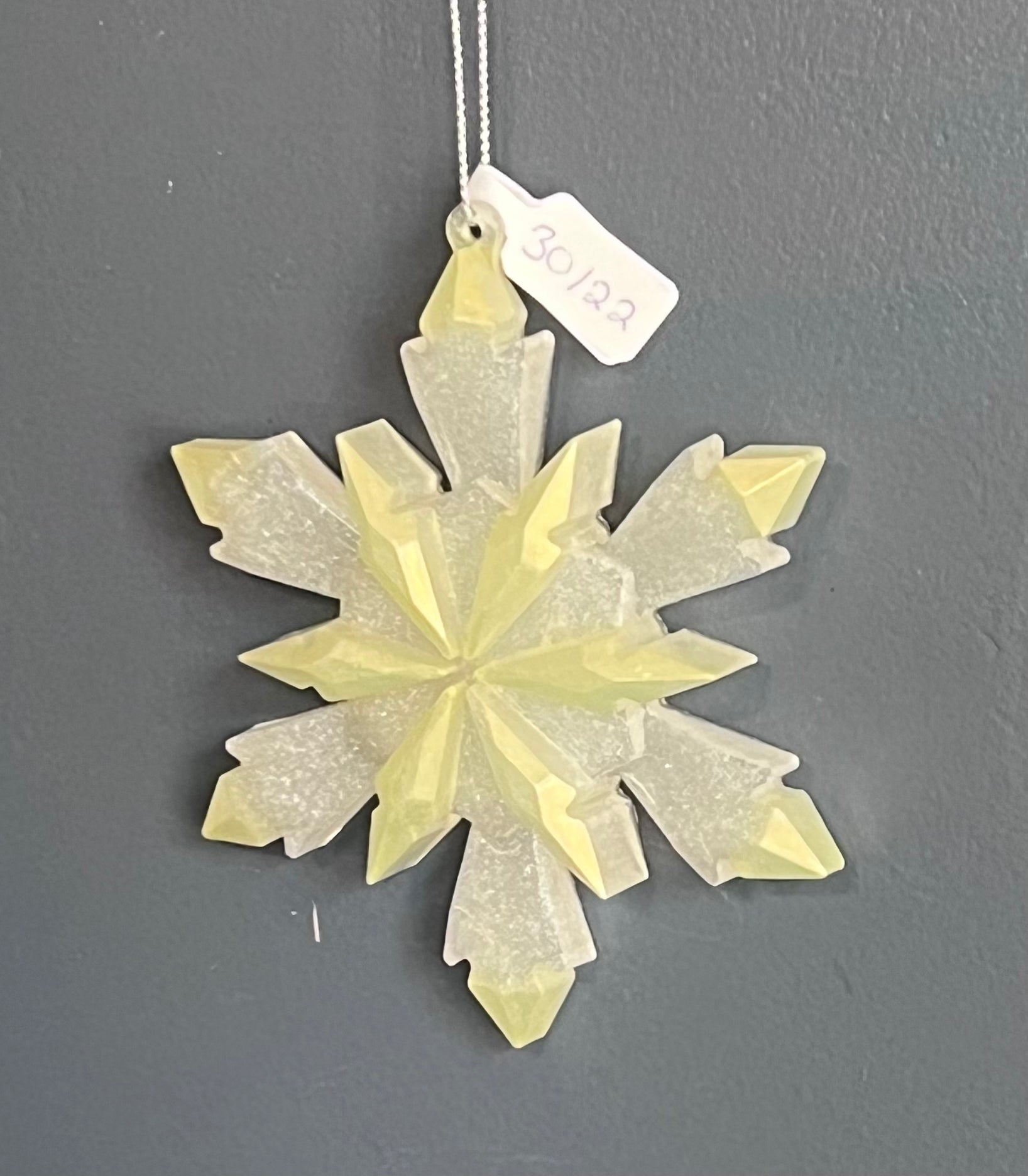 Galaxy Snowflake Ornament