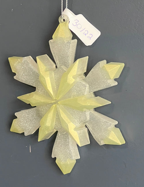 Galaxy Snowflake Ornament