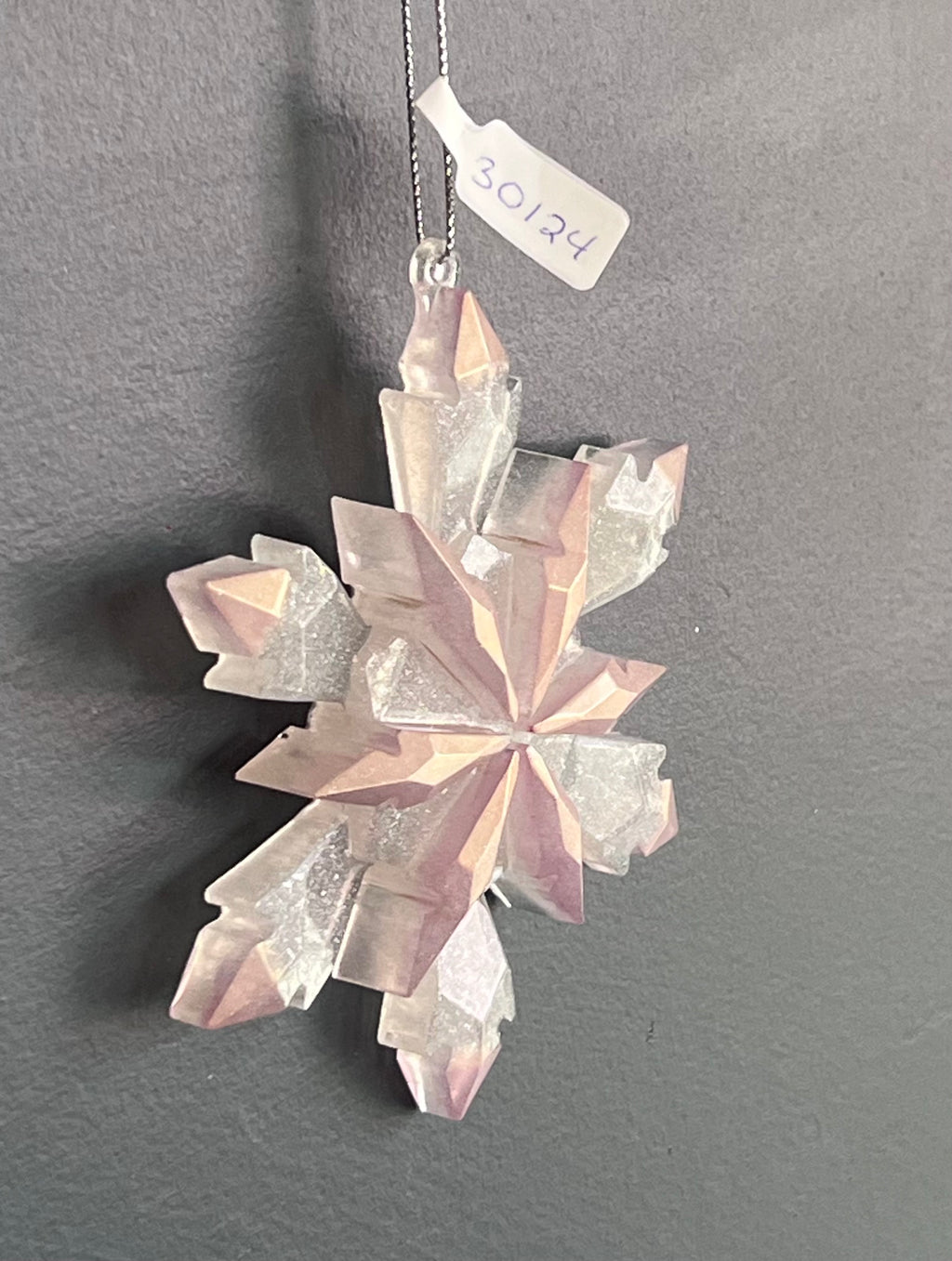 Galaxy Snowflake Ornament