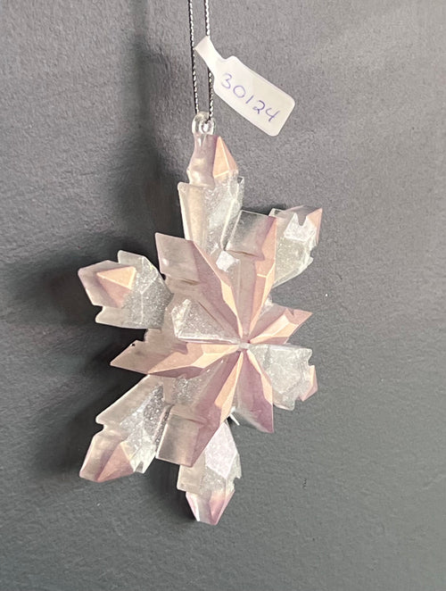 Galaxy Snowflake Ornament