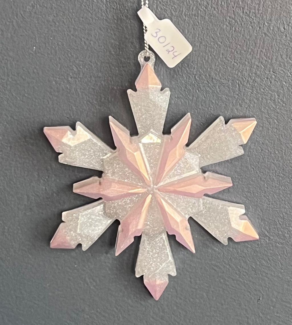 Galaxy Snowflake Ornament