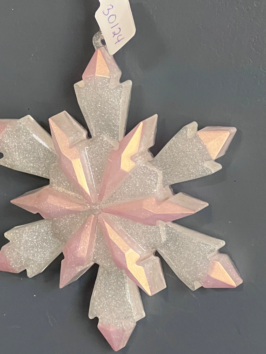 Galaxy Snowflake Ornament