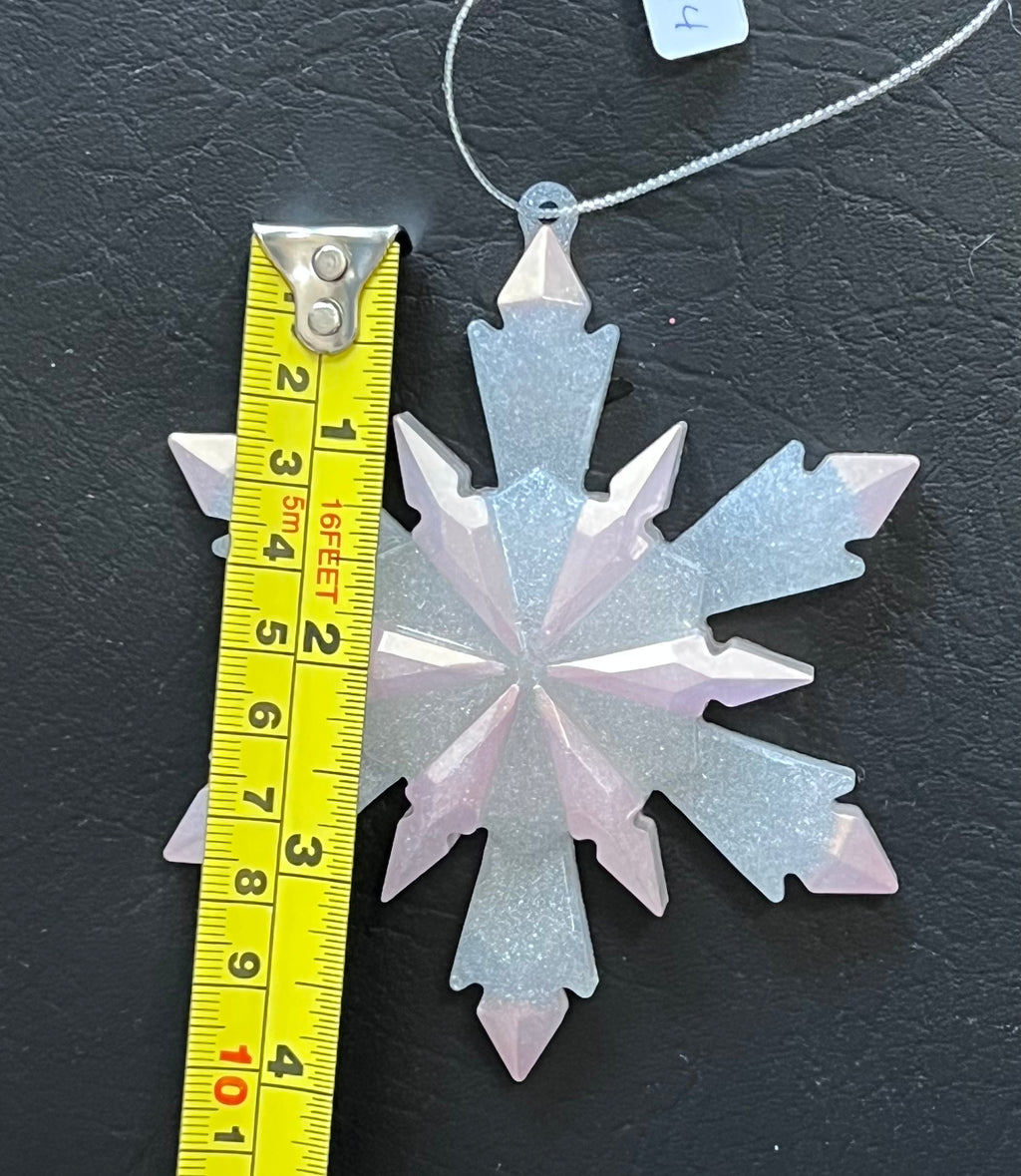 Galaxy Snowflake Ornament