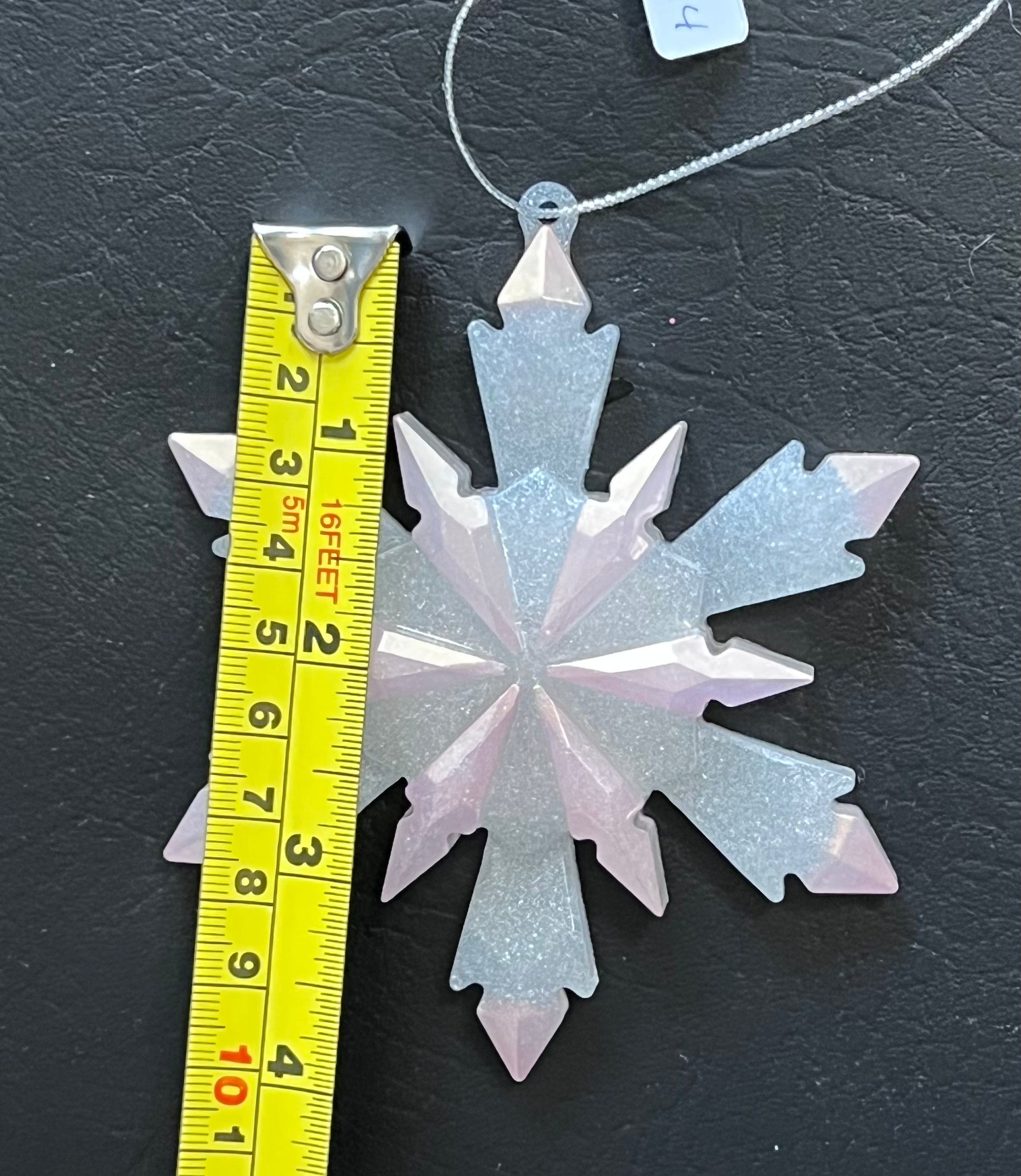 Galaxy Snowflake Ornament