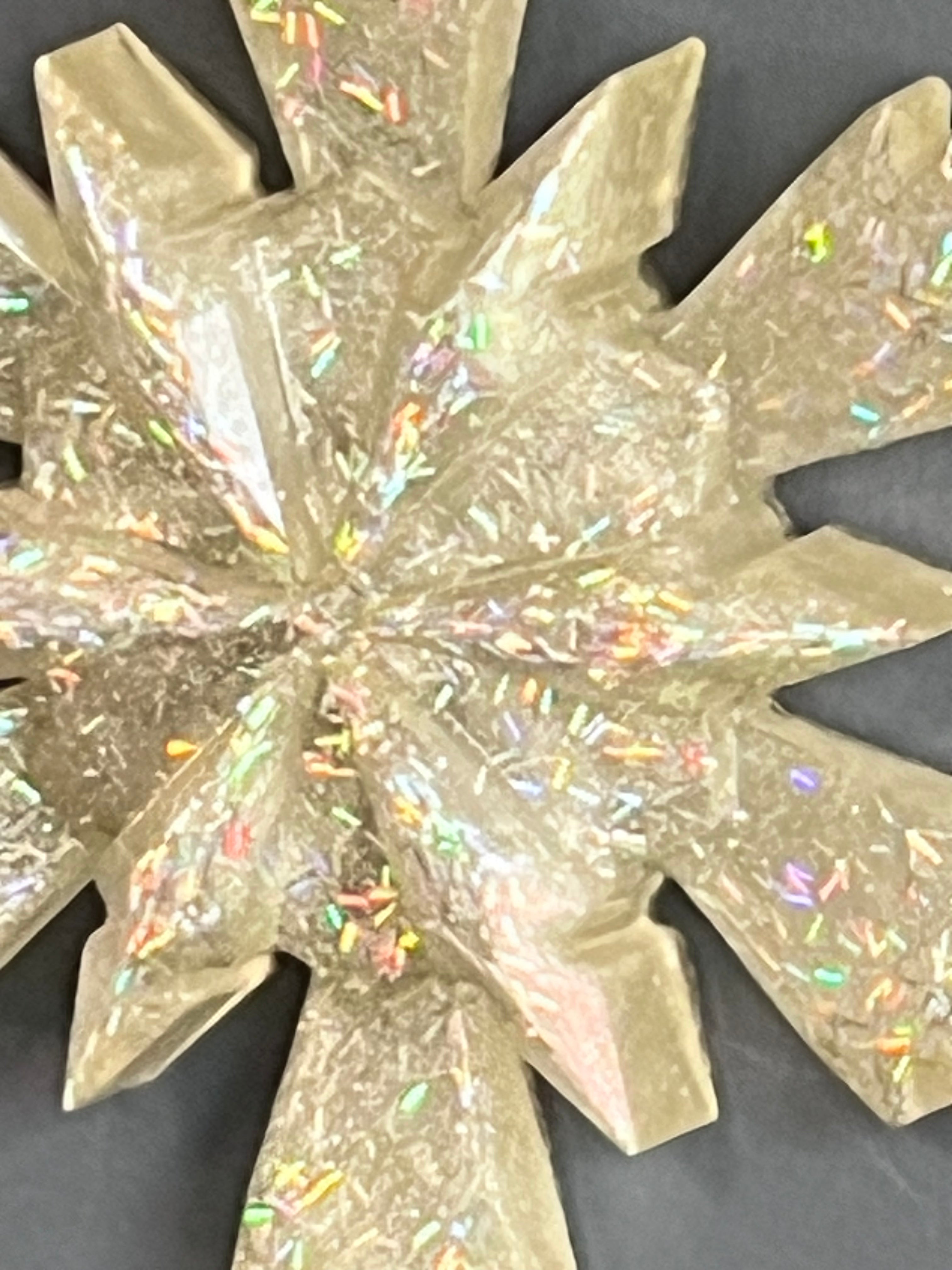 Galaxy Snowflake Ornament