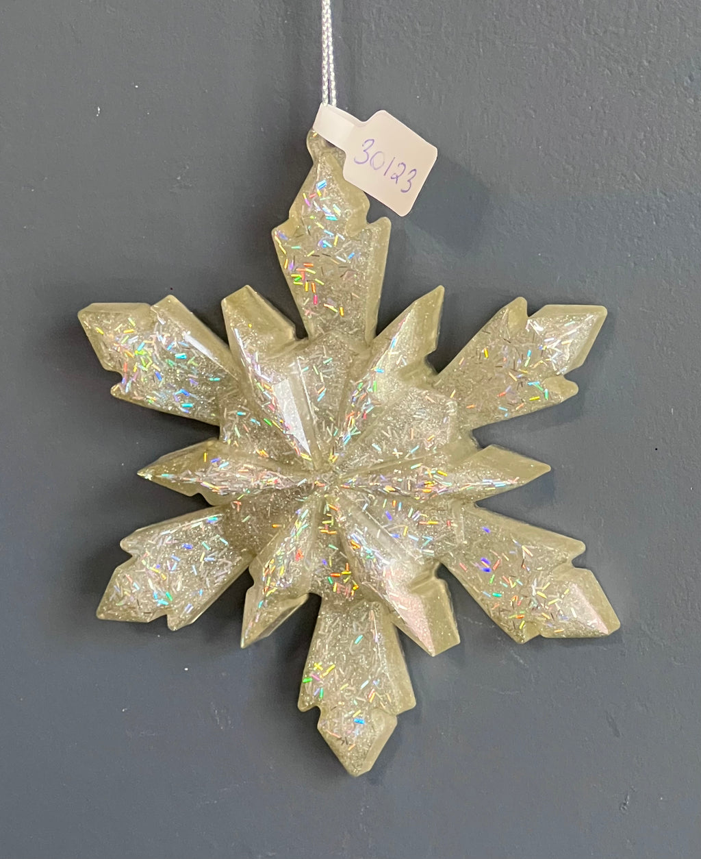 Galaxy Snowflake Ornament