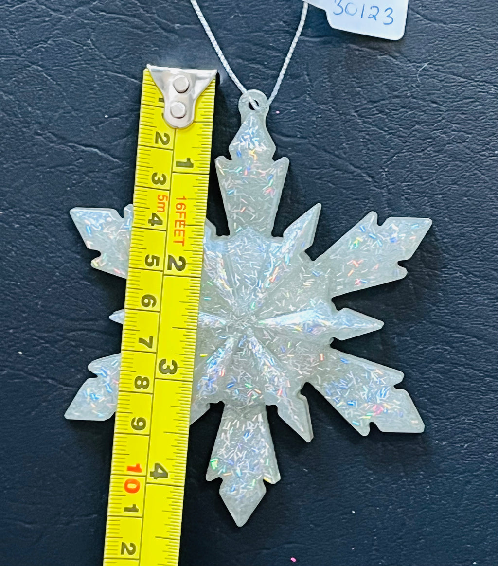 Galaxy Snowflake Ornament