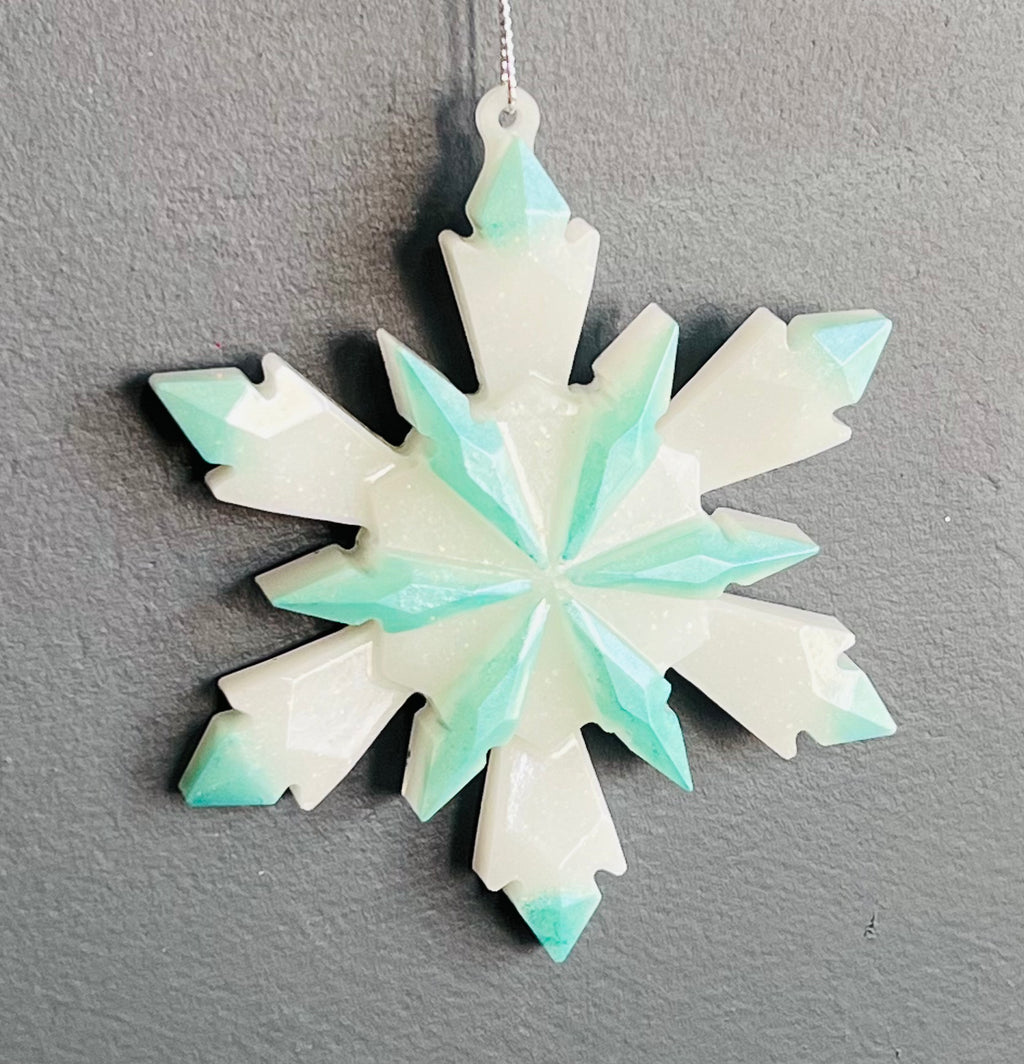 Galaxy Snowflake Ornament