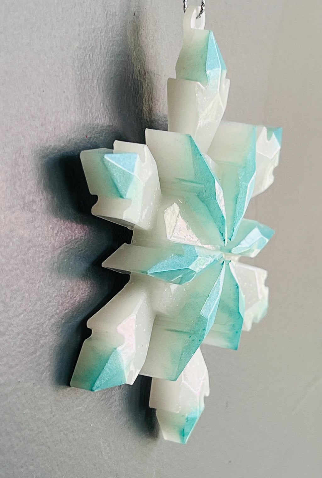 Galaxy Snowflake Ornament