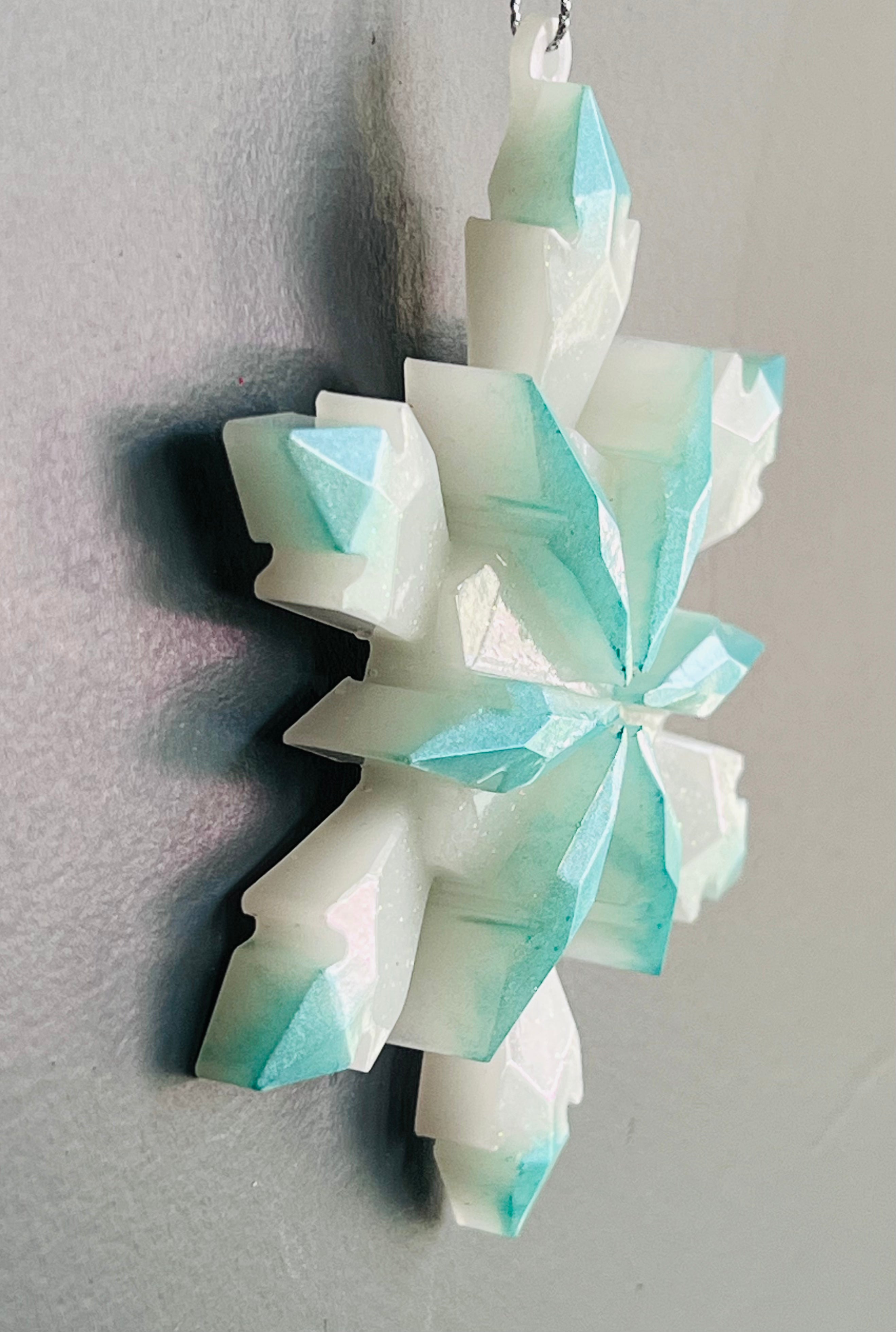 Galaxy Snowflake Ornament