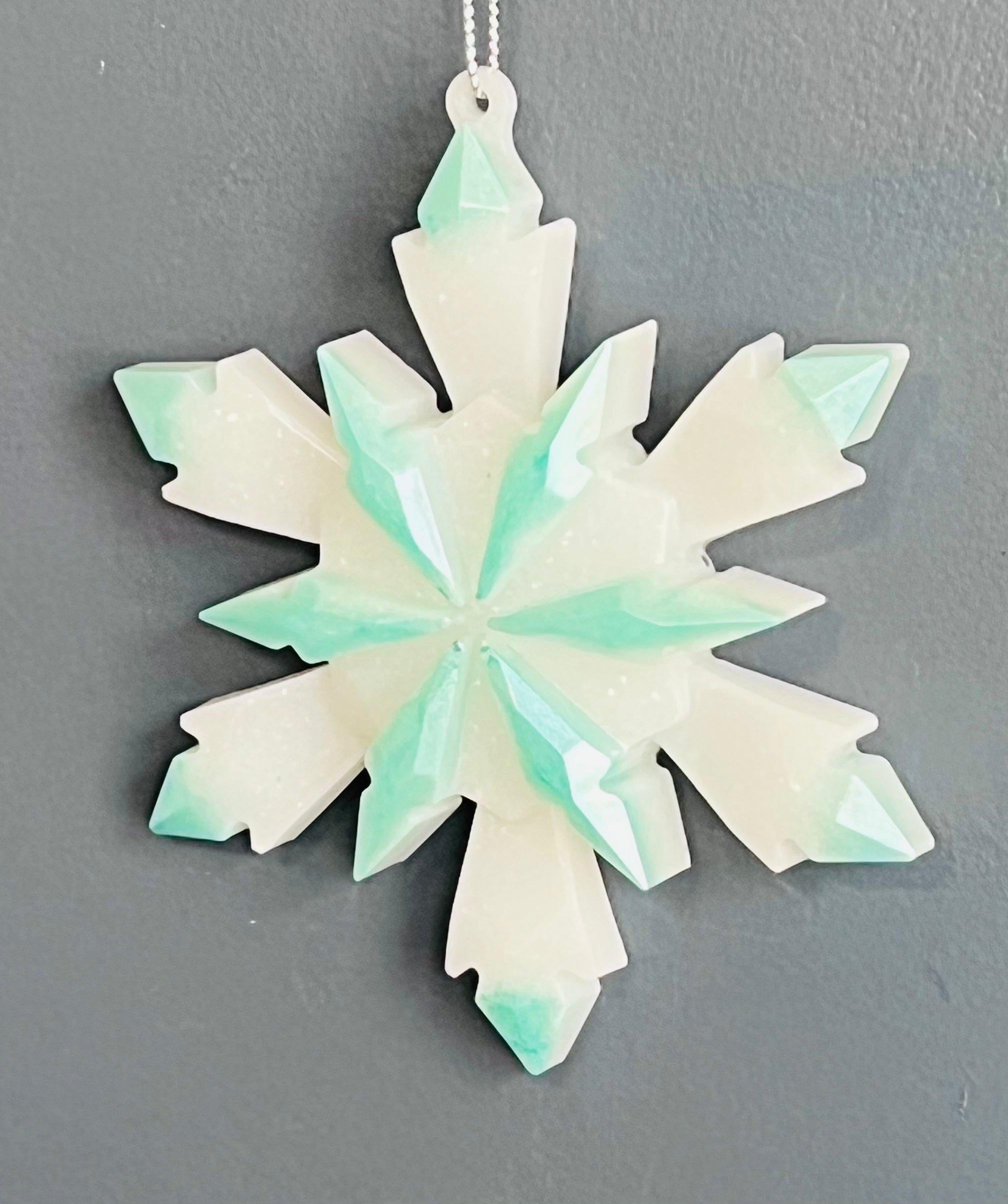 Galaxy Snowflake Ornament