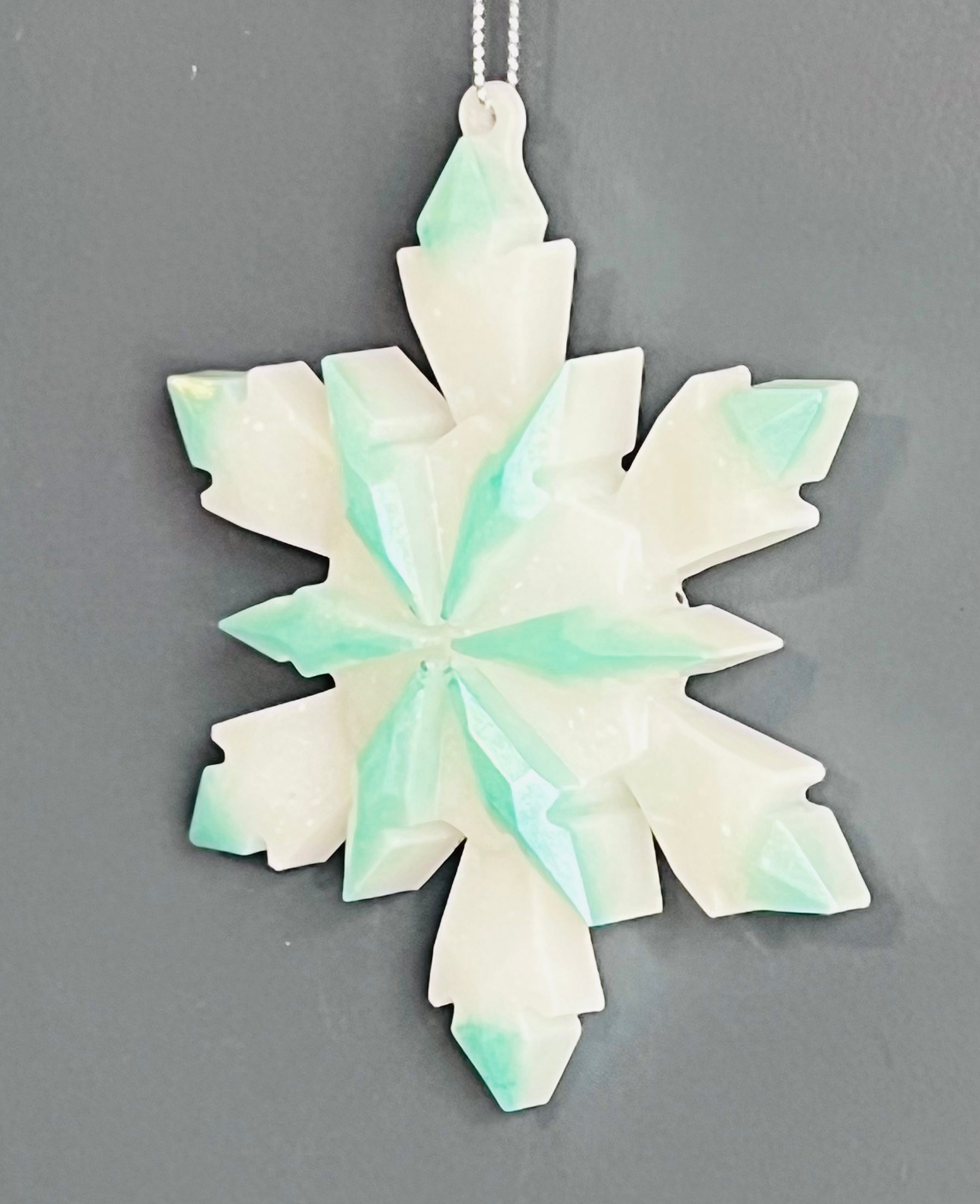 Galaxy Snowflake Ornament