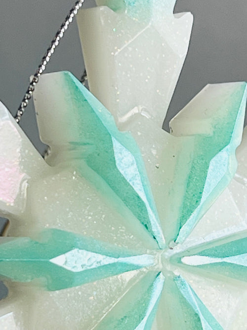 Galaxy Snowflake Ornament