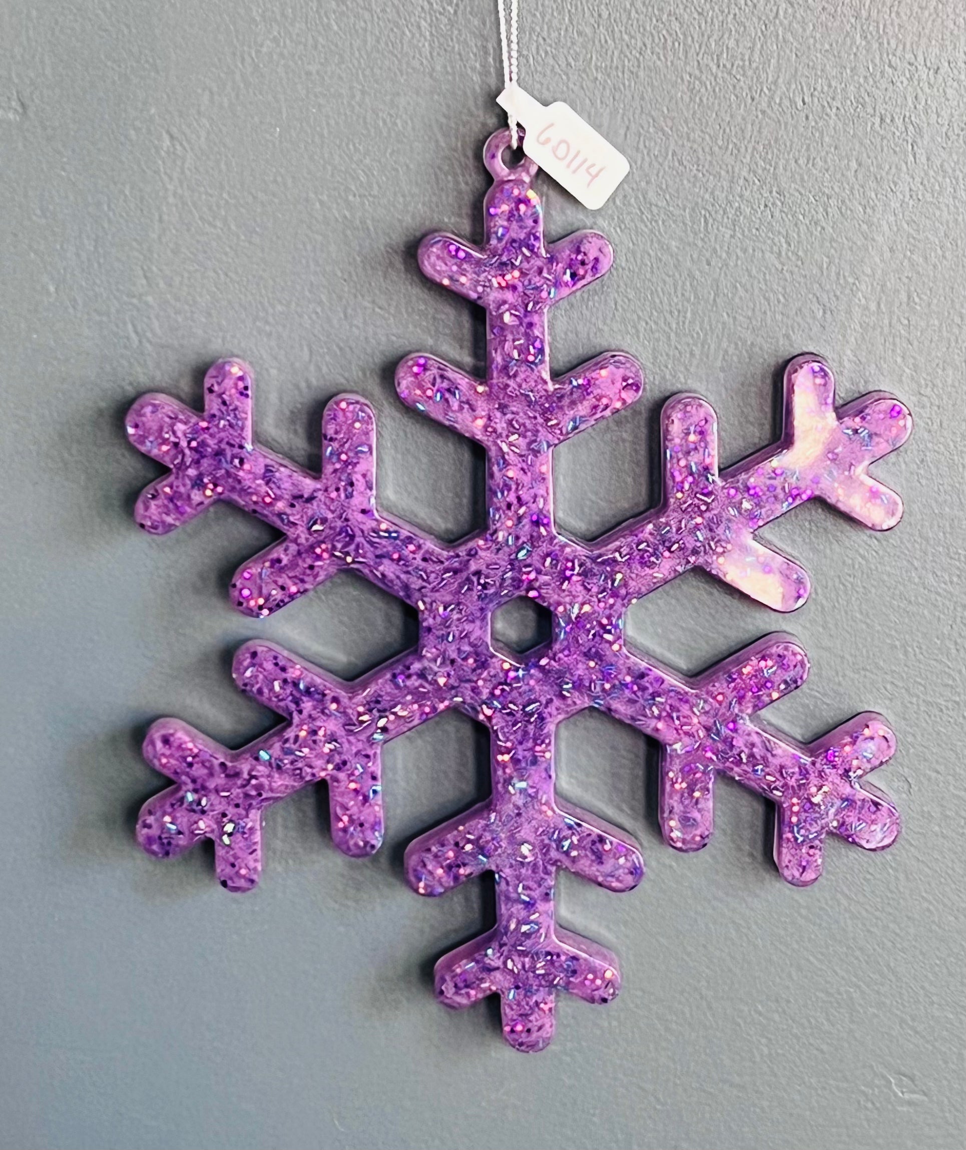 Snowflake Ornament - 8” Statement Size