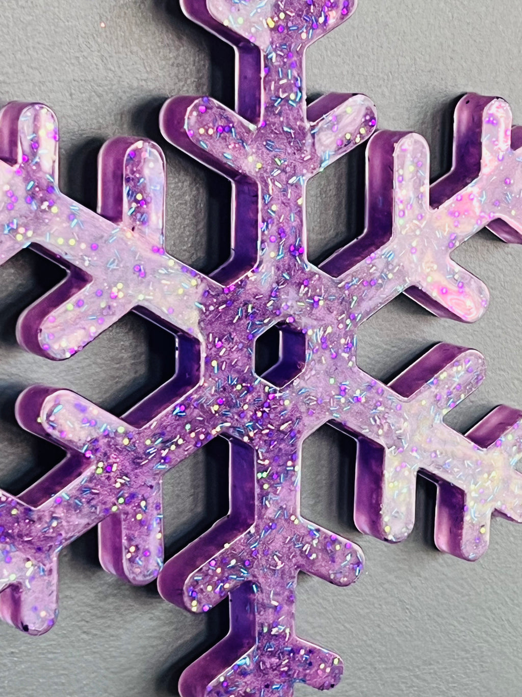 Snowflake Ornament - 8” Statement Size