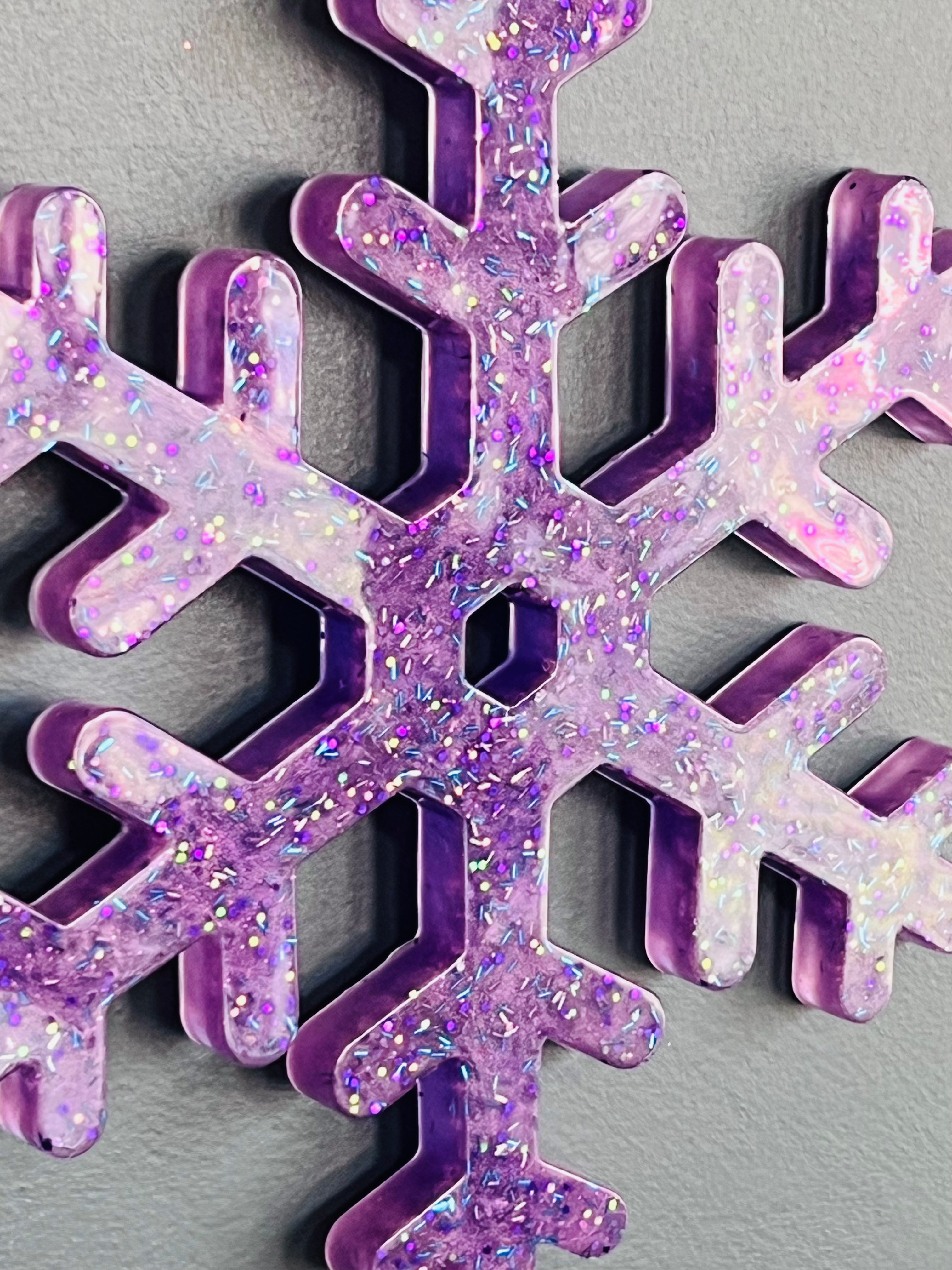 Snowflake Ornament - 8” Statement Size