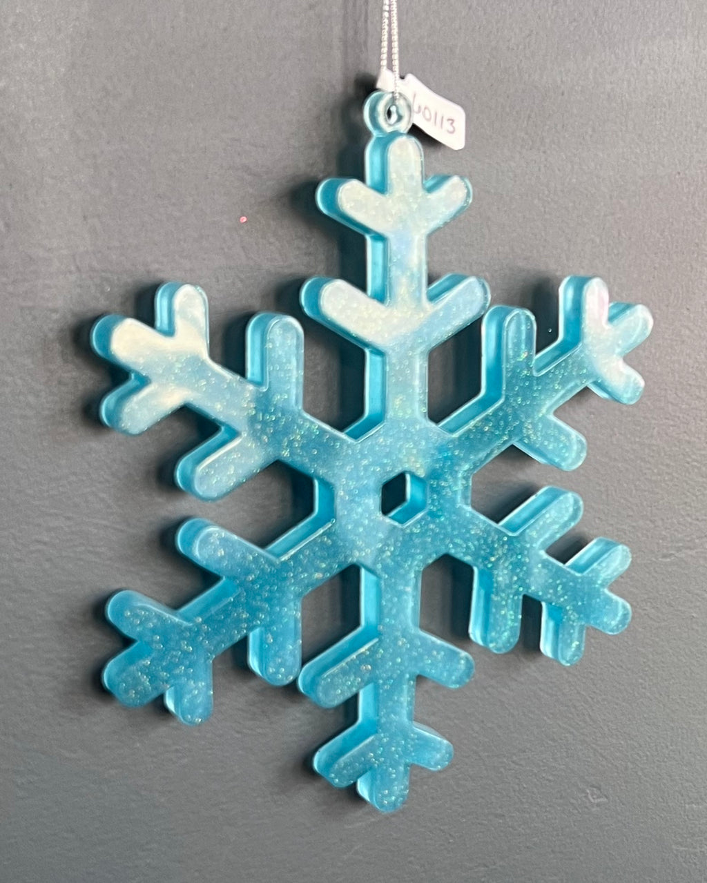 Snowflake Ornament – 8” Statement Size