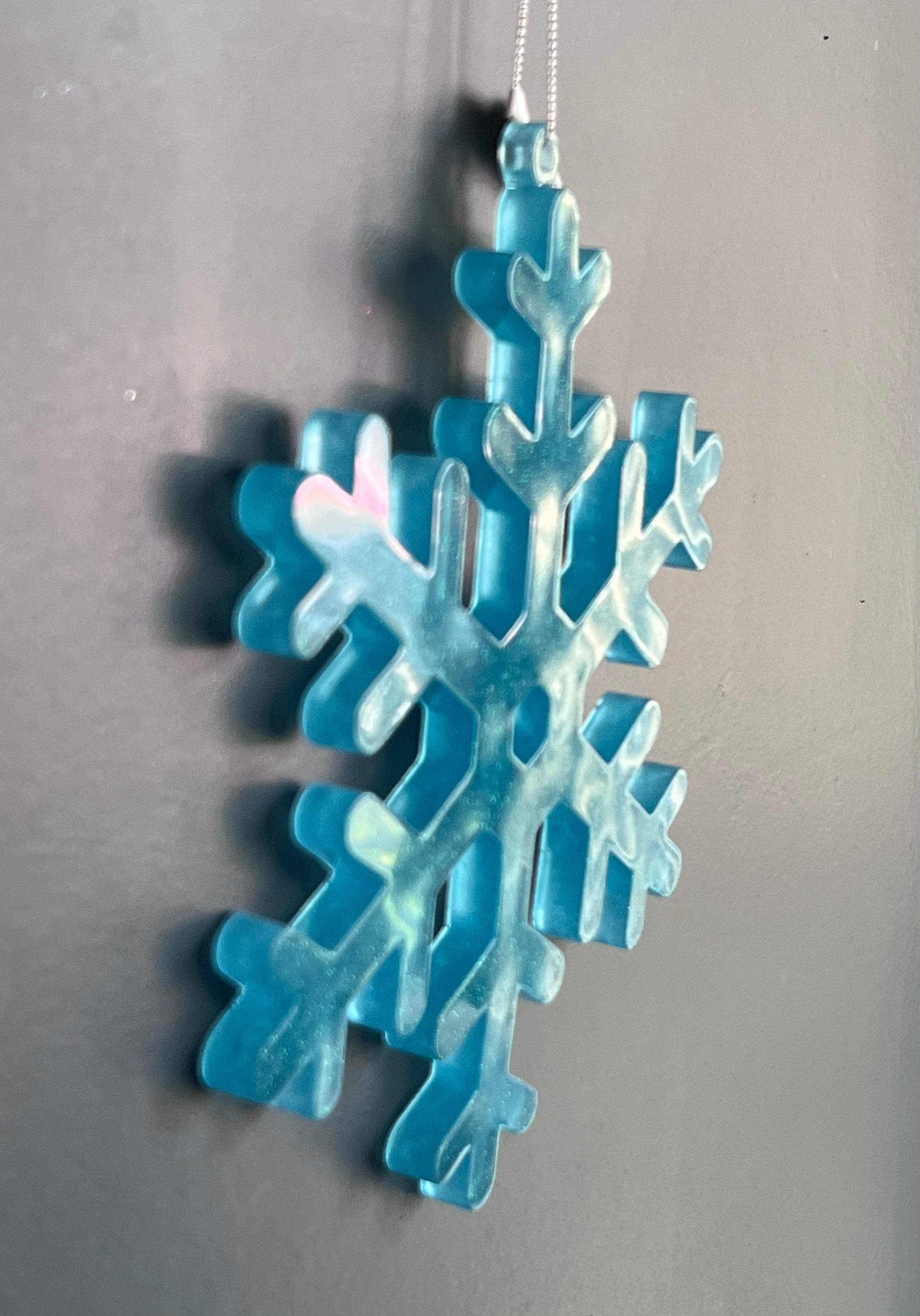 Snowflake Ornament – 8” Statement Size