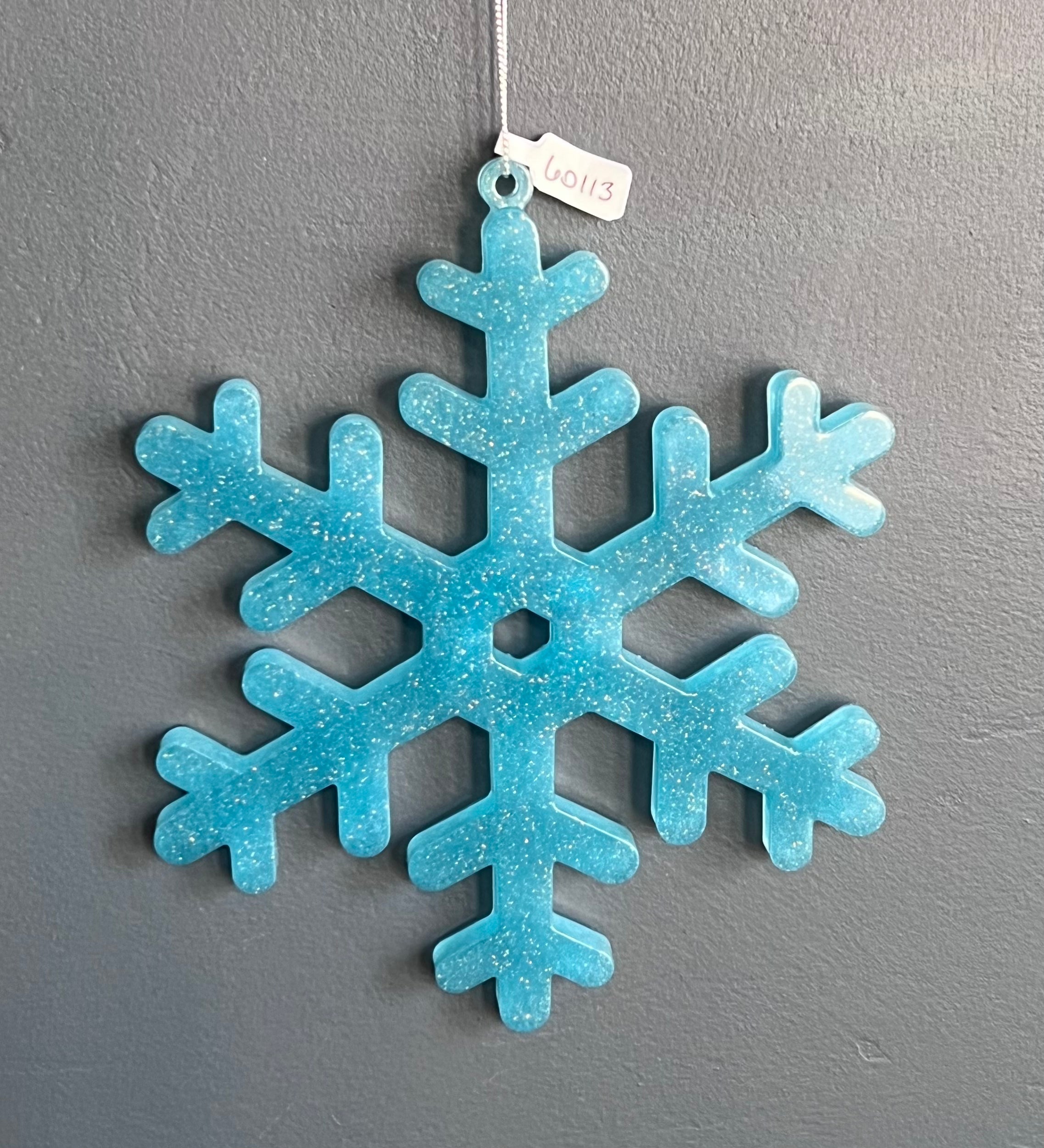 Snowflake Ornament – 8” Statement Size