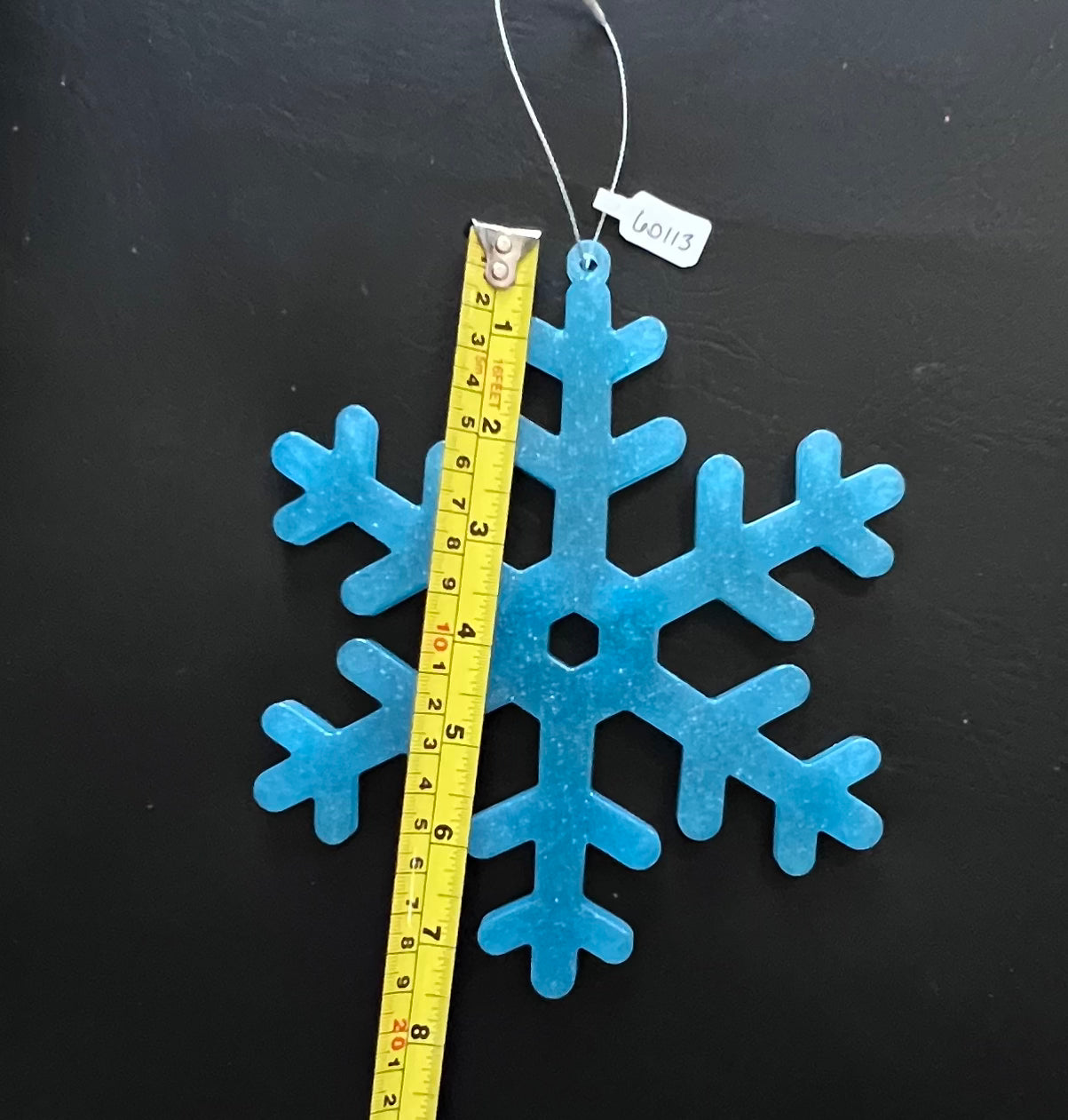Snowflake Ornament – 8” Statement Size