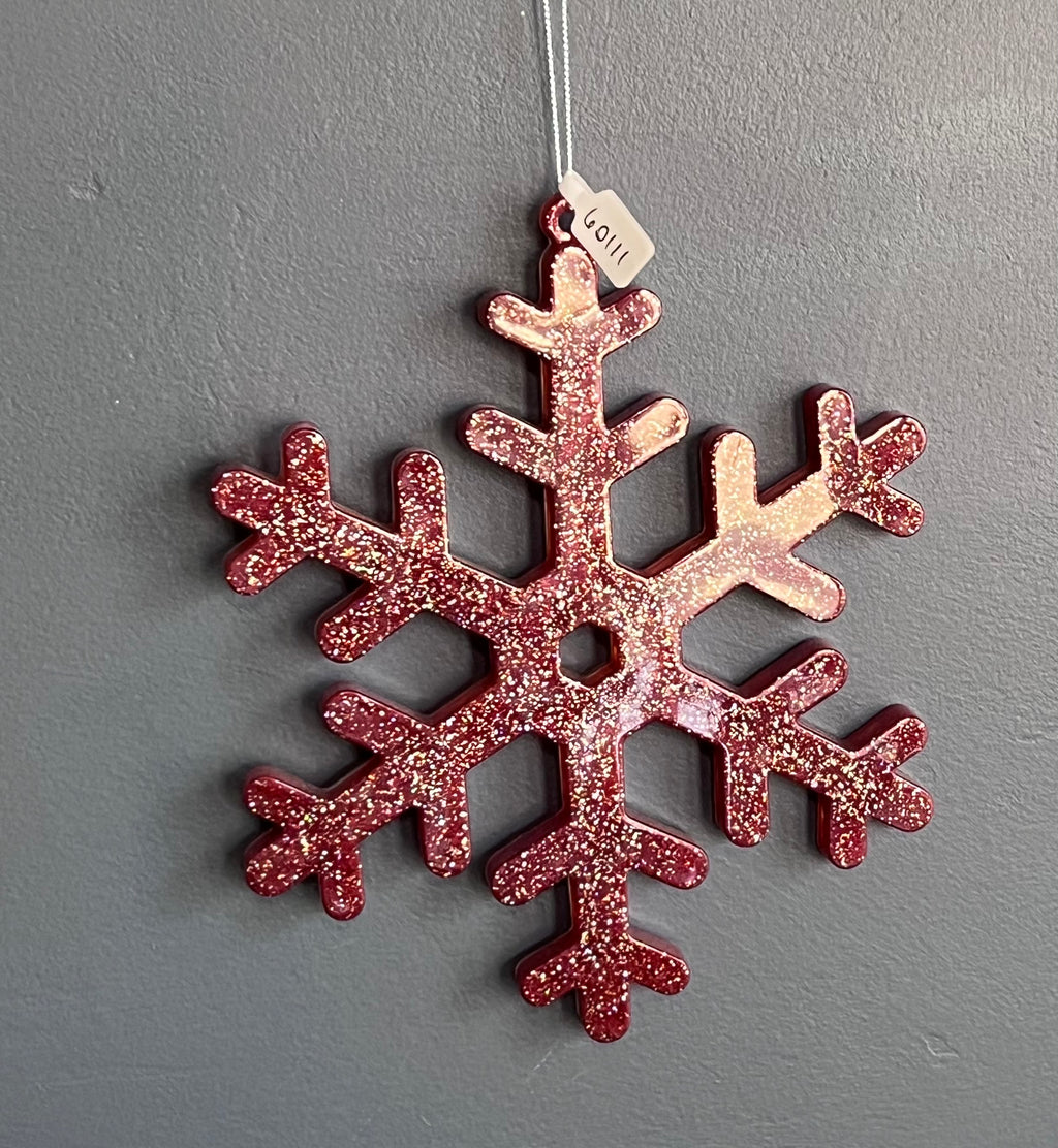 Snowflake Ornament - 8” Statement Size