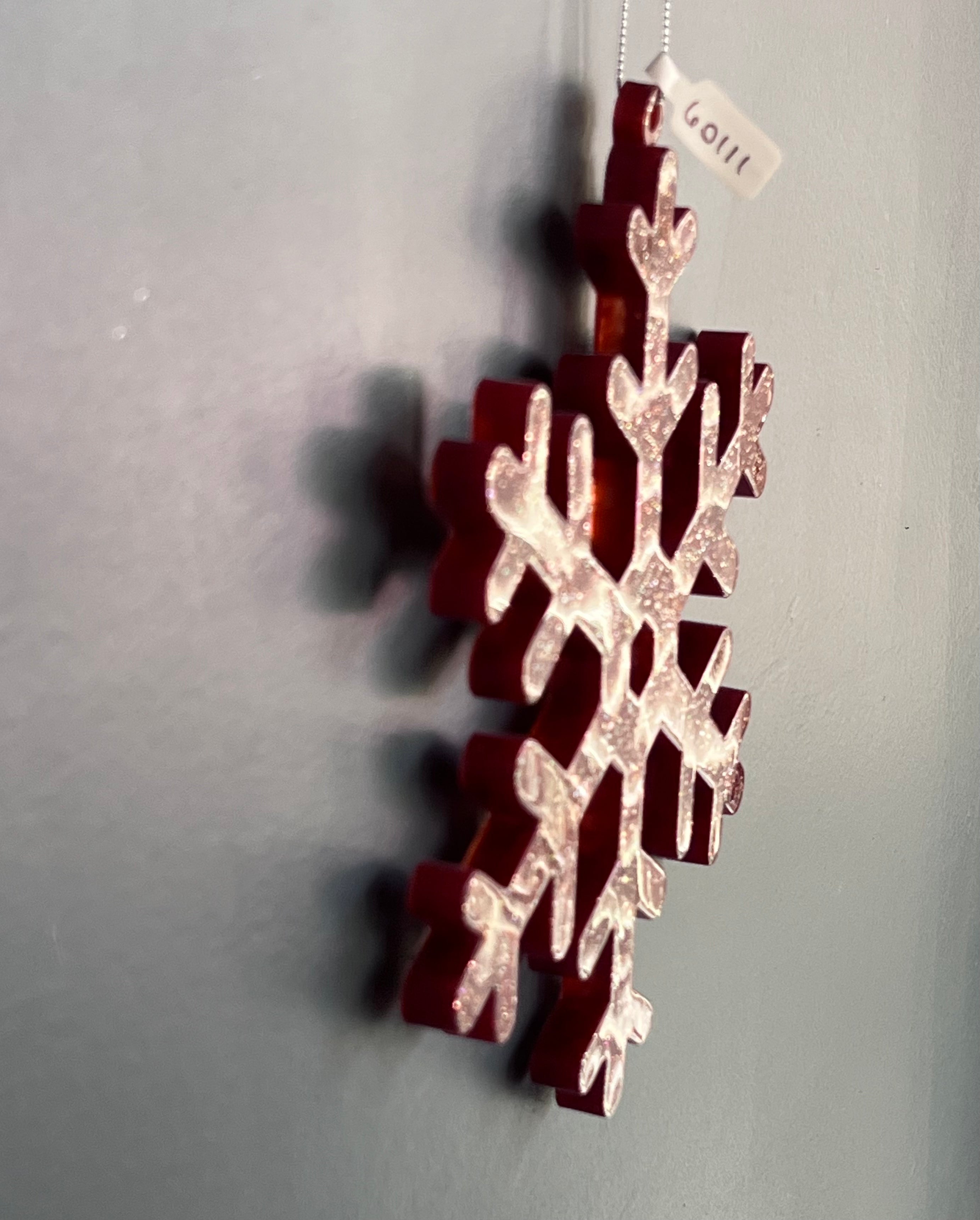Snowflake Ornament - 8” Statement Size