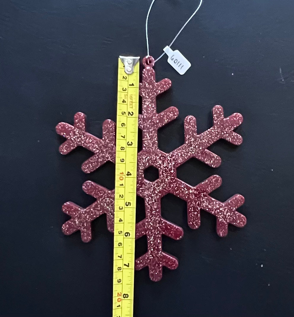 Snowflake Ornament - 8” Statement Size