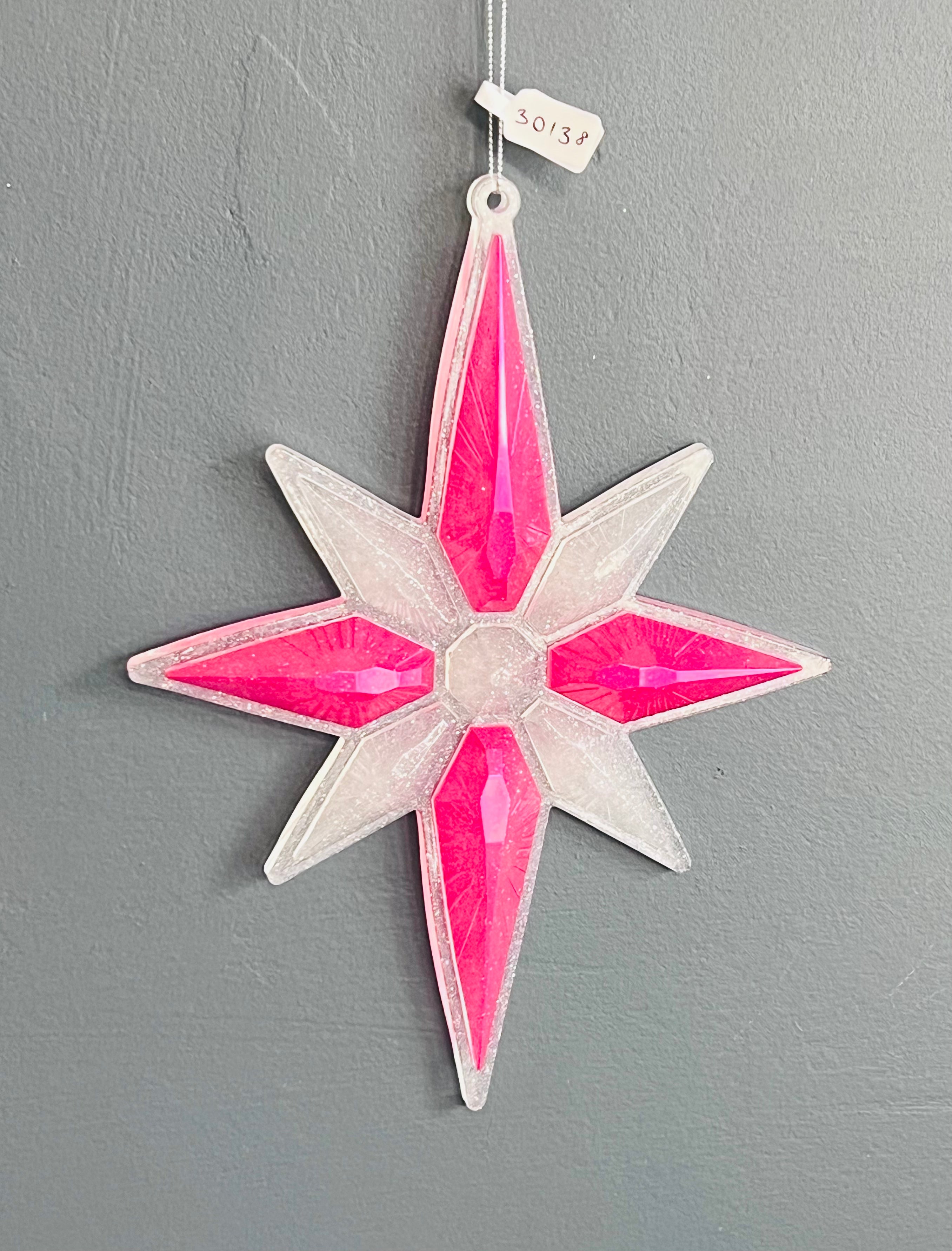 Handmade Resin Star Wall Decor