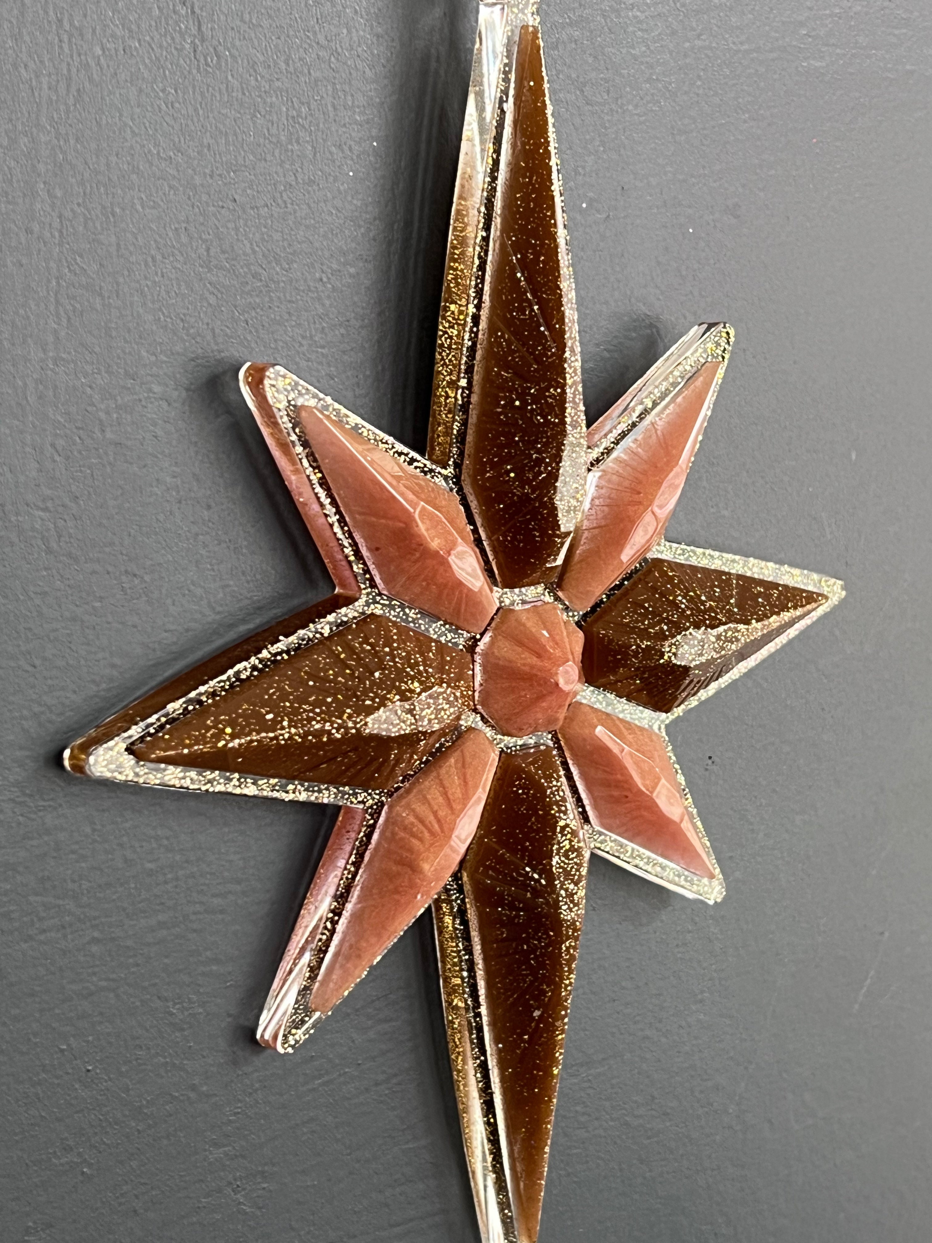 Handmade Resin Star Wall Decor