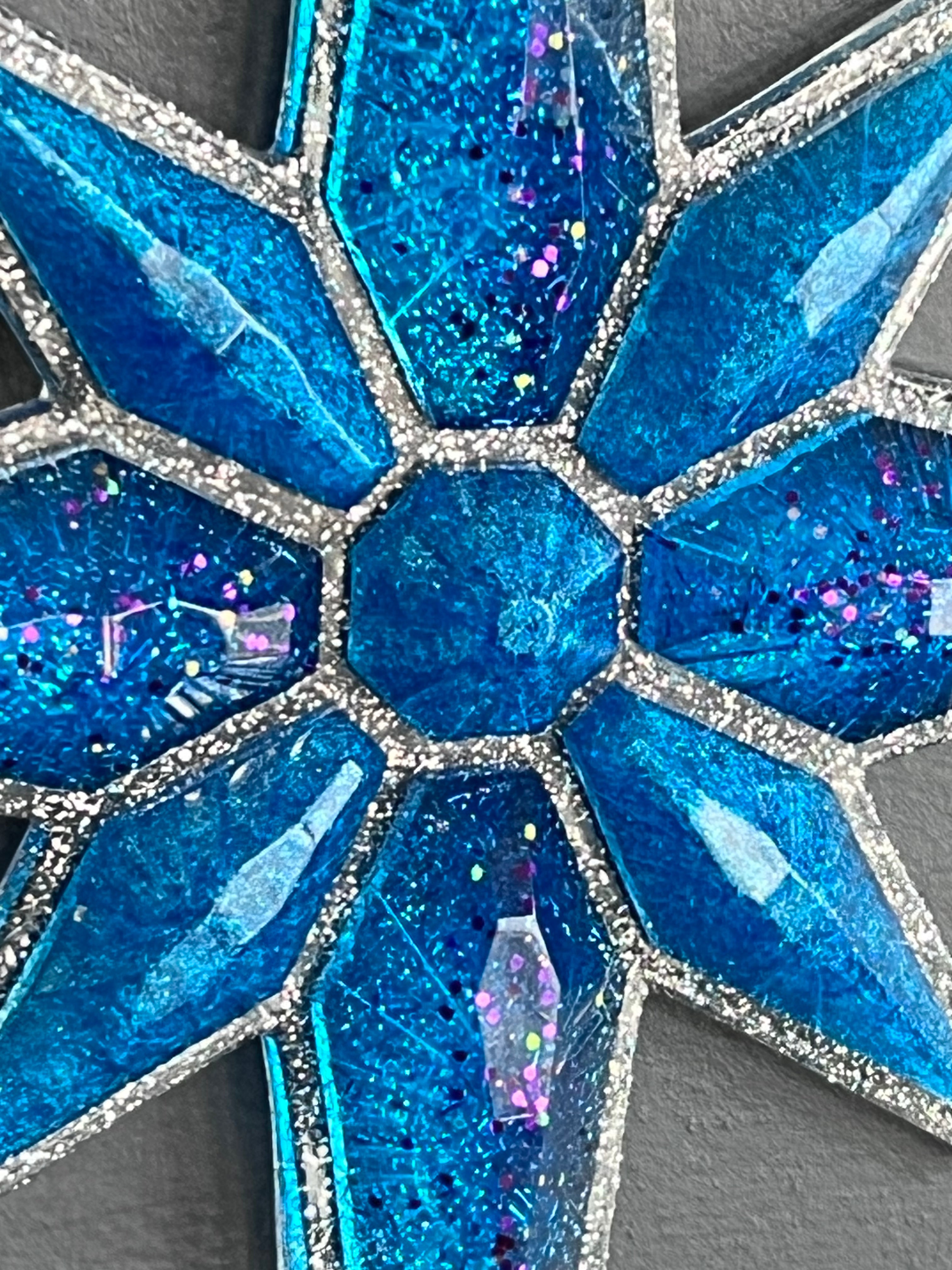 Handmade Resin Star Wall Decor