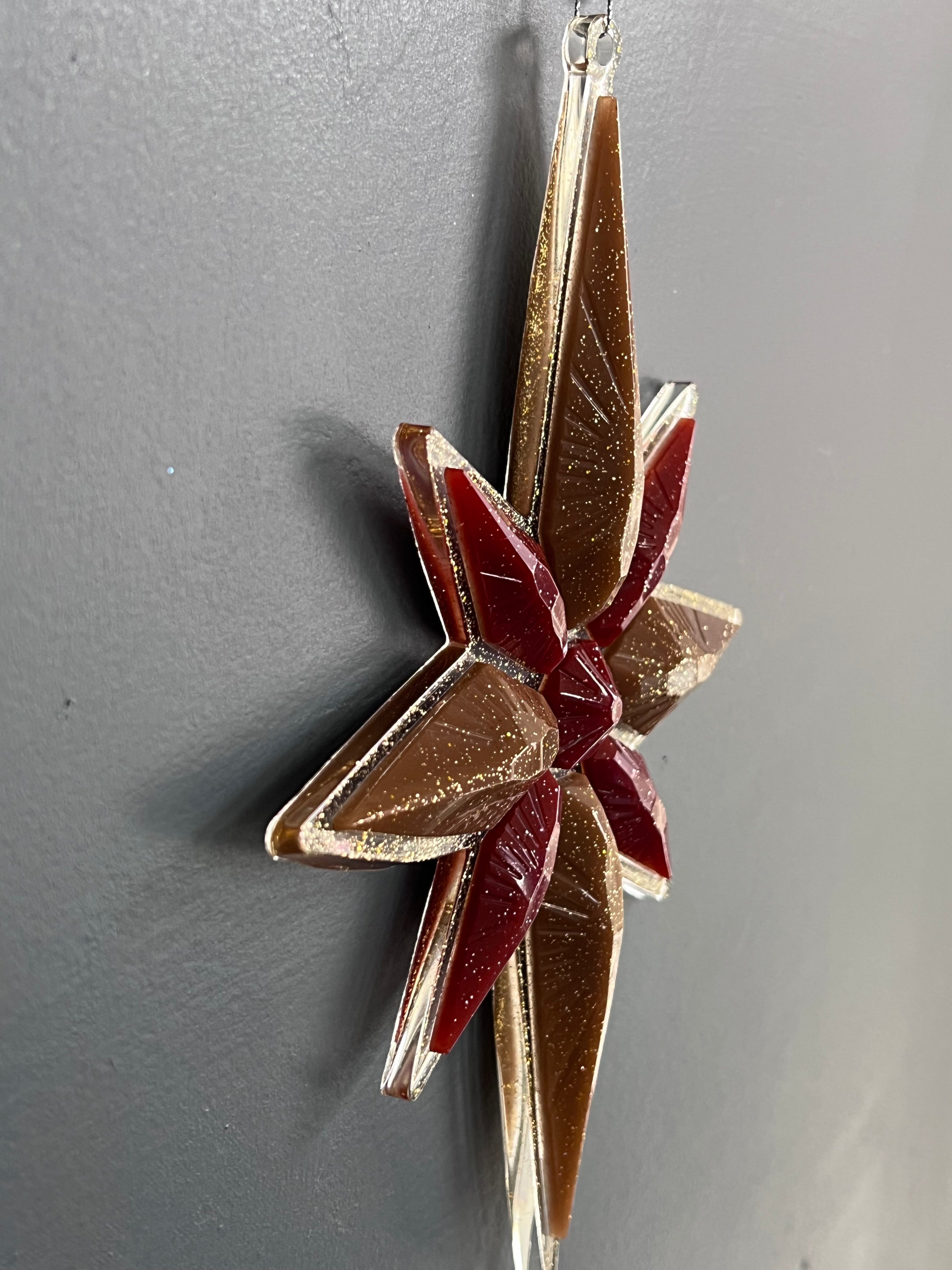 Handmade Resin Star Wall Decor