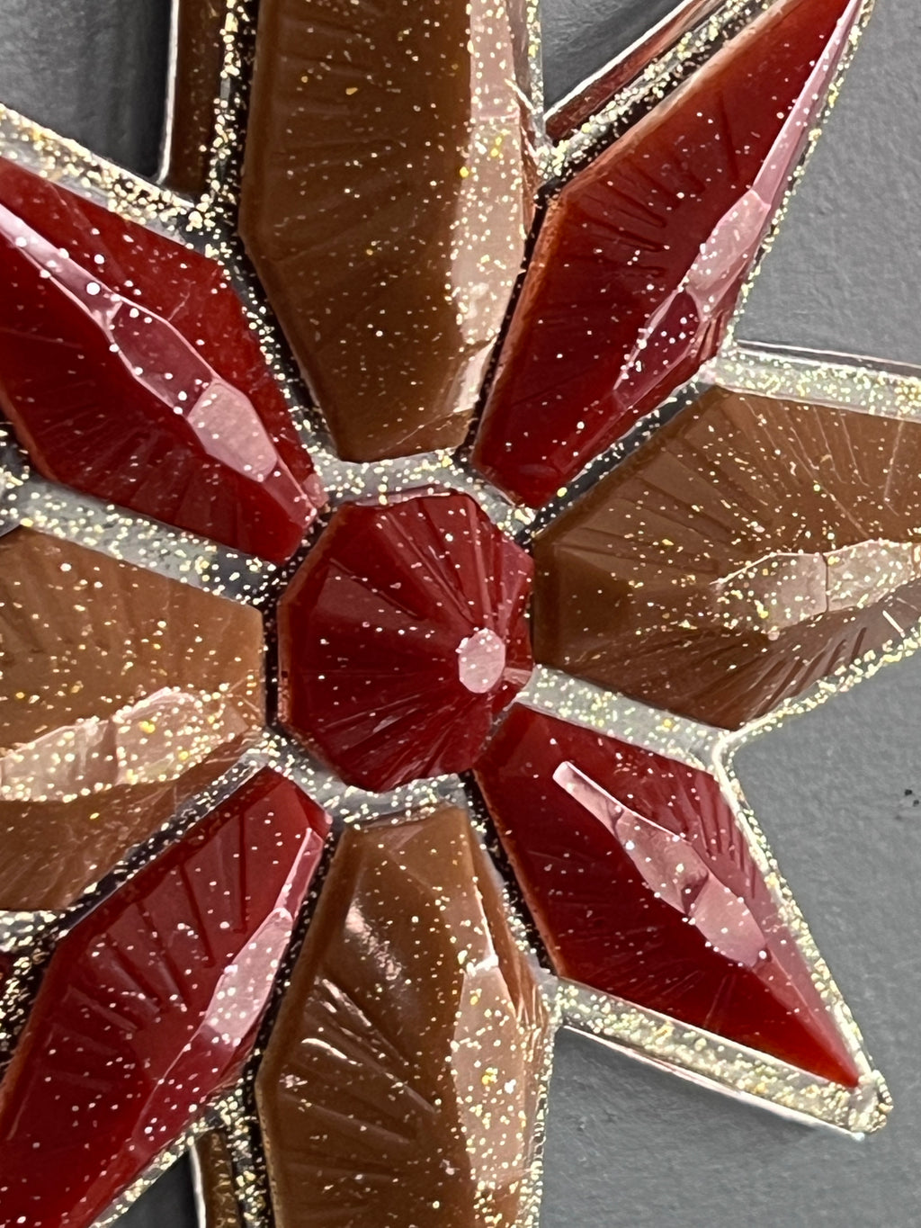 Handmade Resin Star Wall Decor